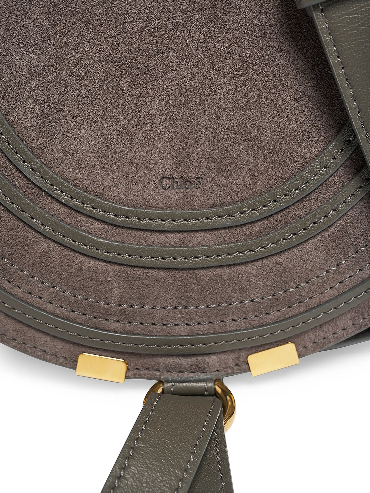 Chloé Marcie Suede Crossbody Bag
