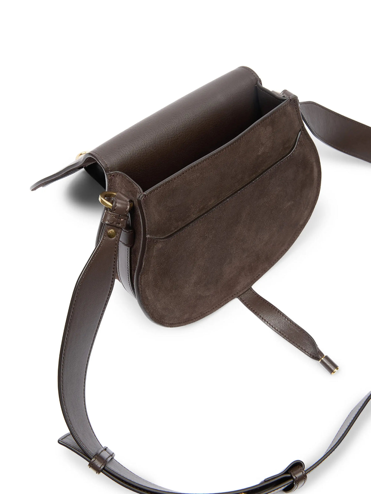 Chloé Marcie Suede Crossbody Bag