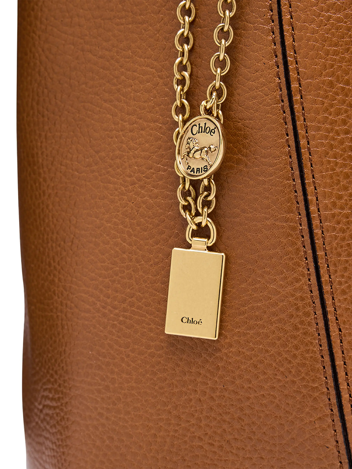 Chloé Medium Spin Sweet Leather Tote Bag