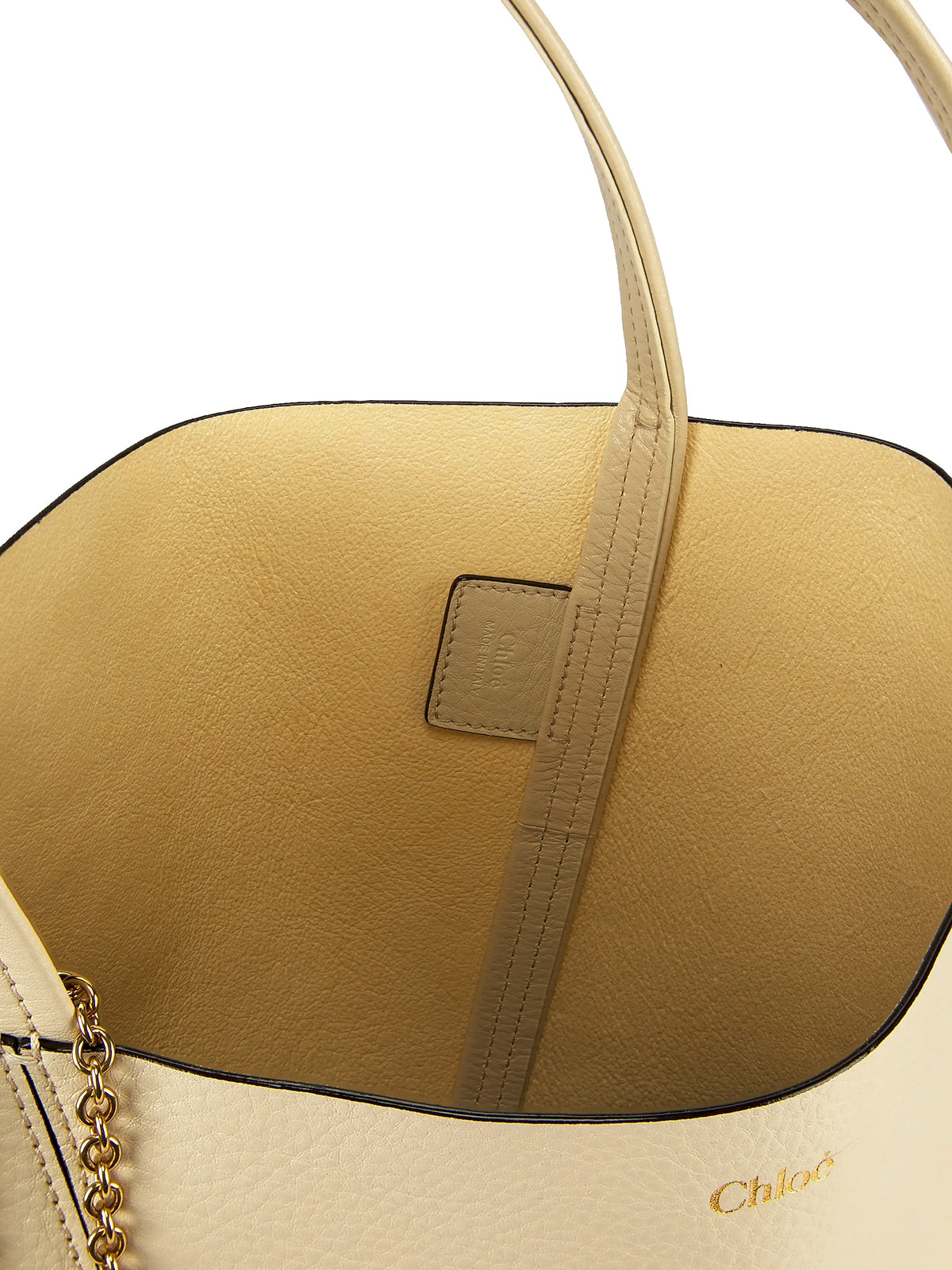 Chloé Medium Spin Sweet Leather Tote Bag