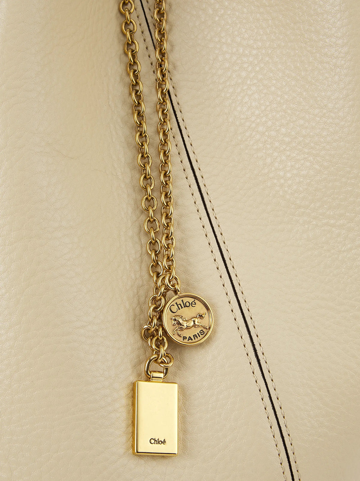 Chloé Medium Spin Sweet Leather Tote Bag