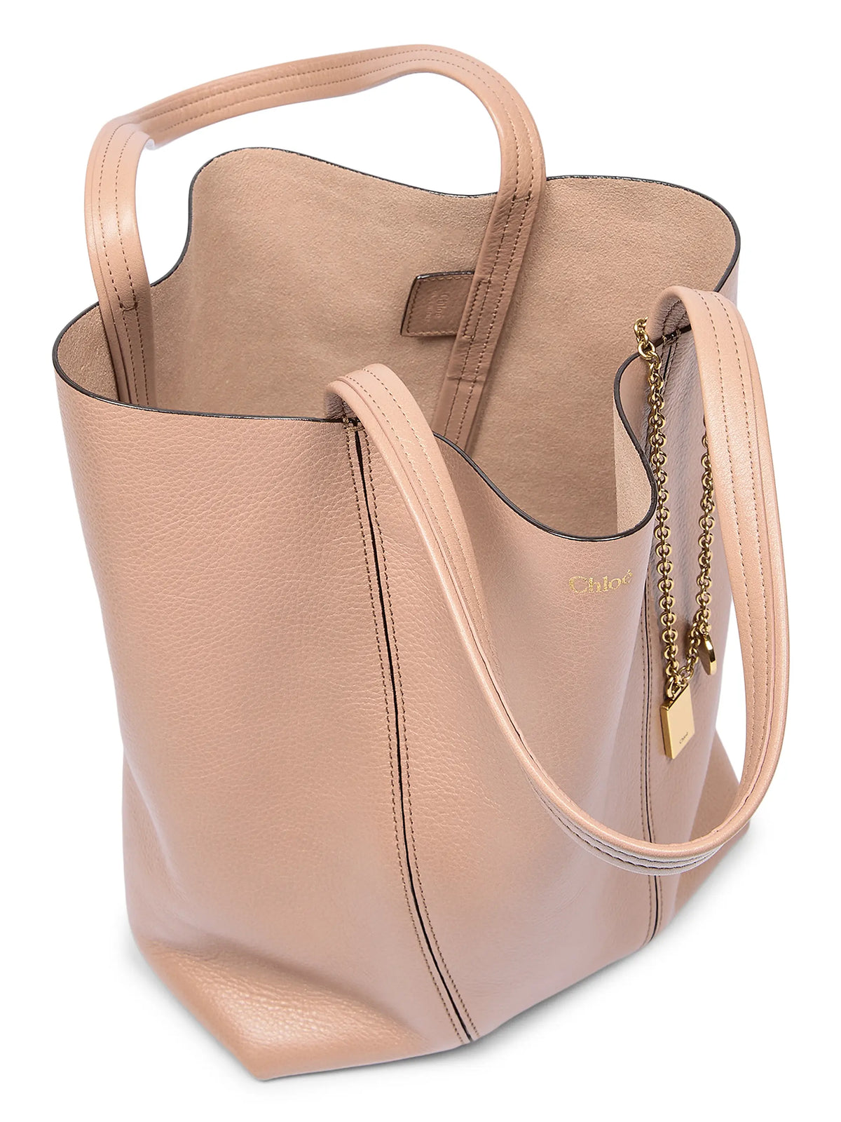 Chloé Medium Spin Sweet Leather Tote Bag