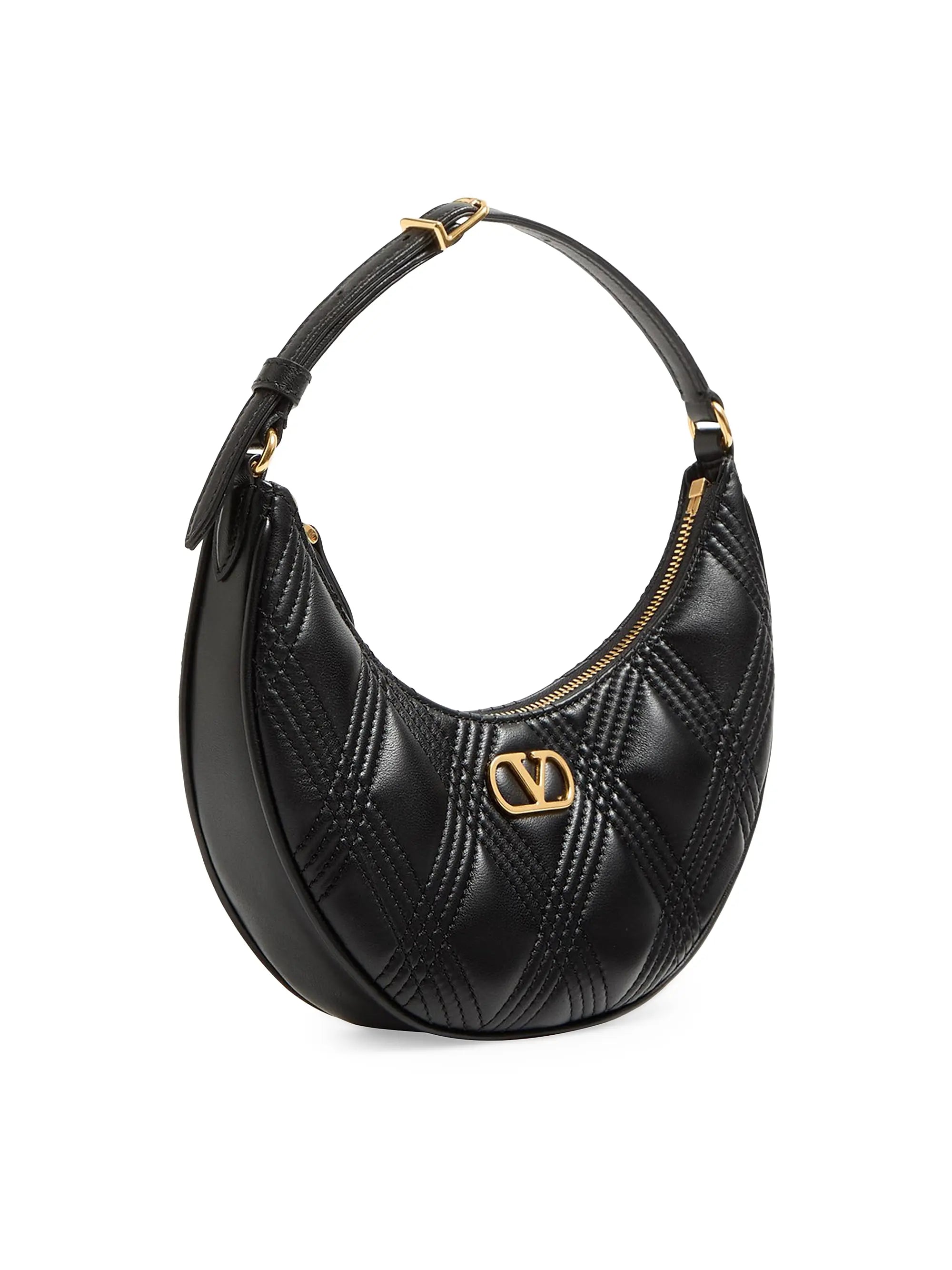 Valentino Garavani Quiltie 67 Mini Shoulder Bag in Quilted Nappa Leather