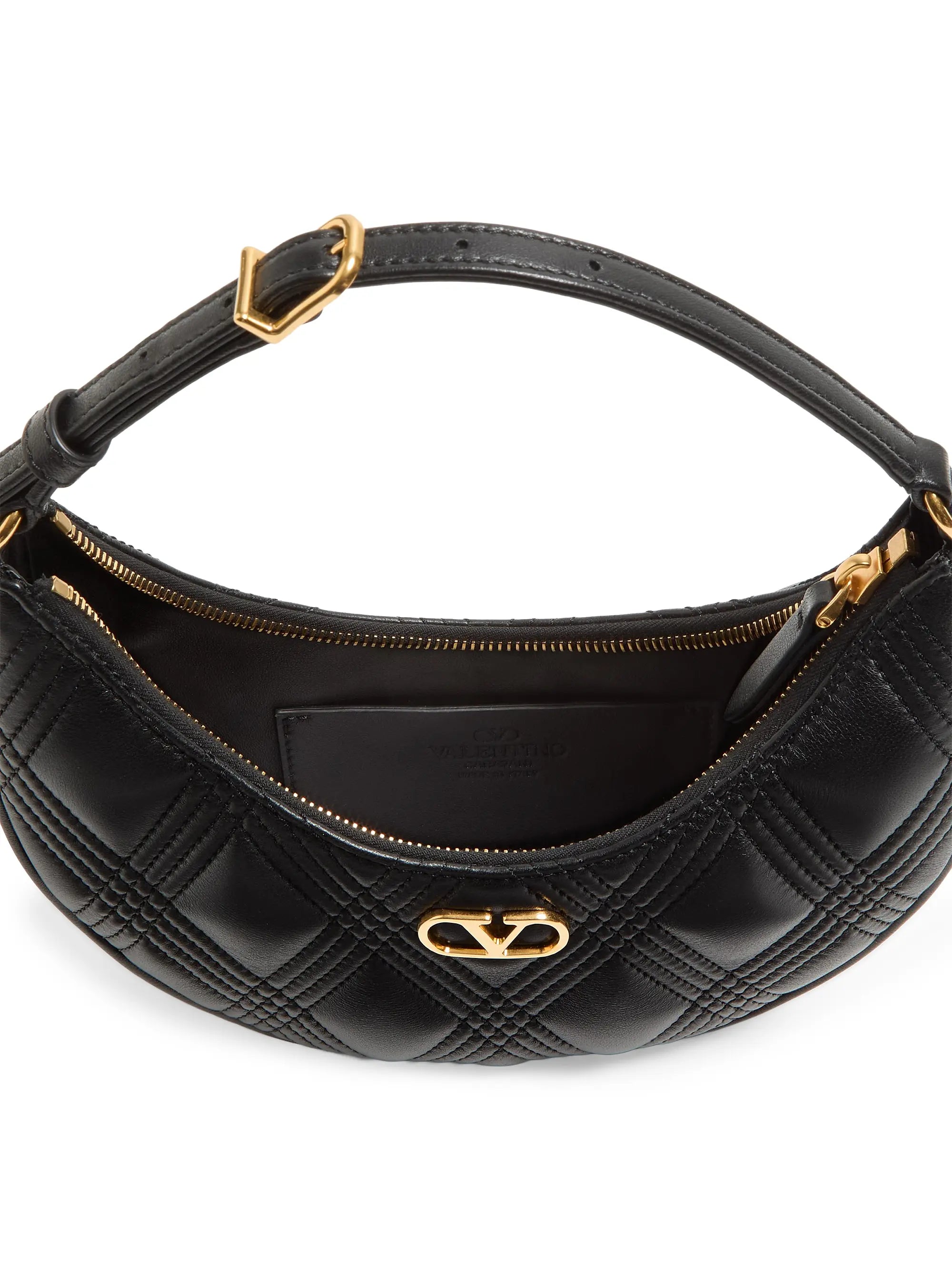Valentino Garavani Quiltie 67 Mini Shoulder Bag in Quilted Nappa Leather