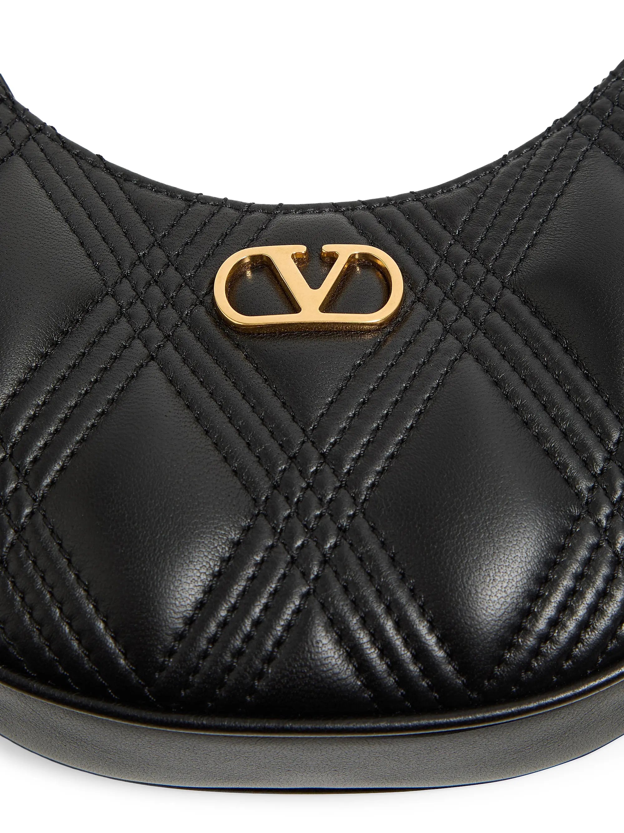 Valentino Garavani Quiltie 67 Mini Shoulder Bag in Quilted Nappa Leather