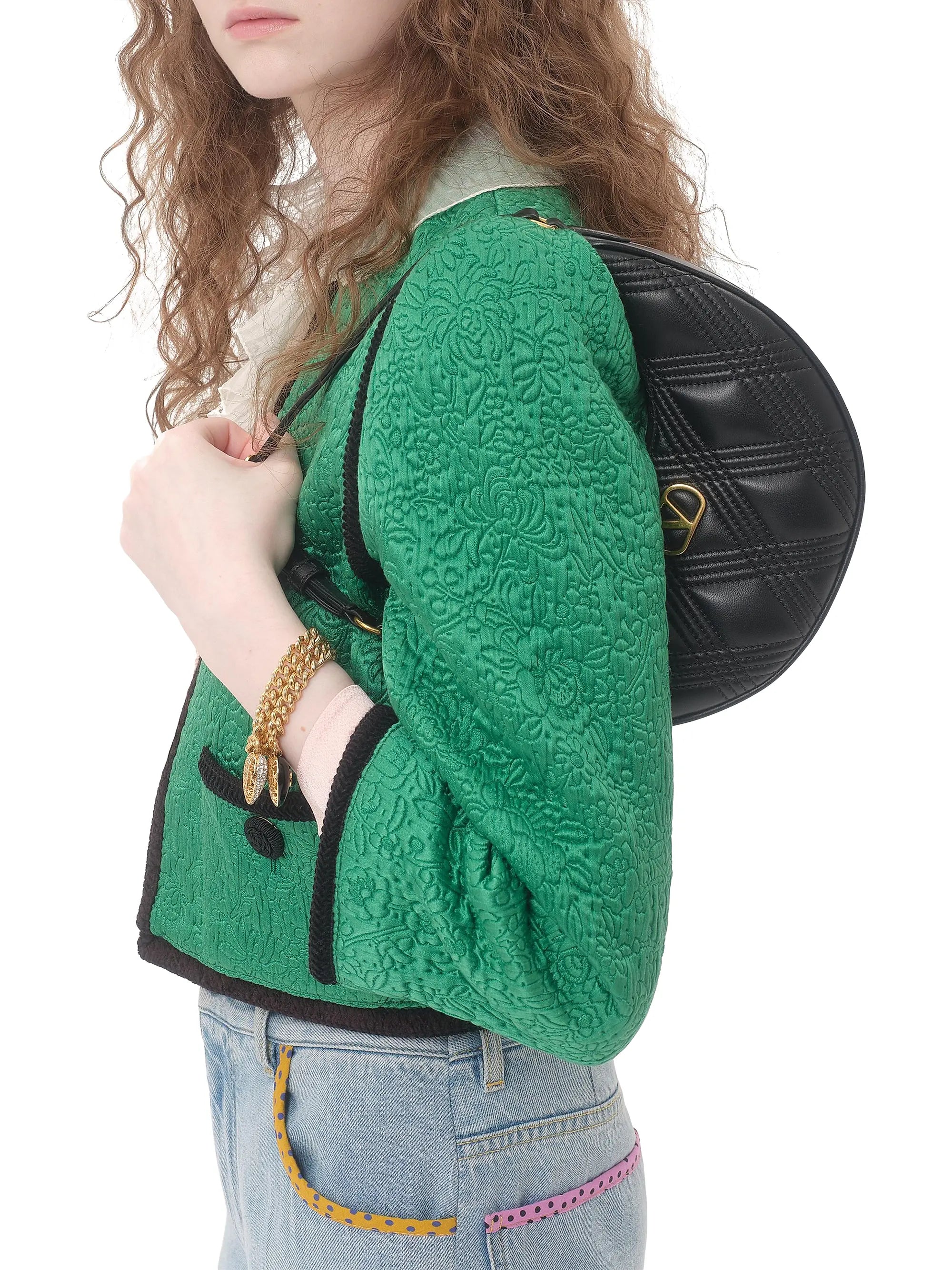 Valentino Garavani Quiltie 67 Mini Shoulder Bag in Quilted Nappa Leather