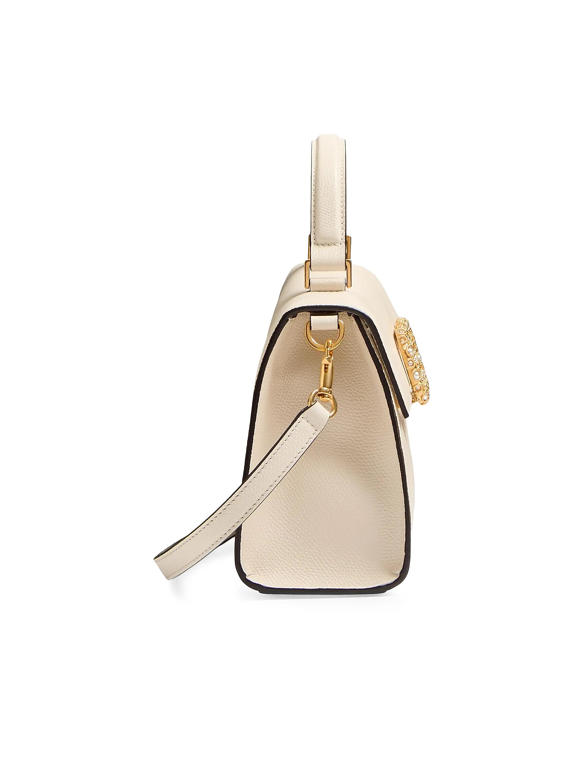 Valentino Garavani VSling Small Top Handle Bag in Grainy Calfskin