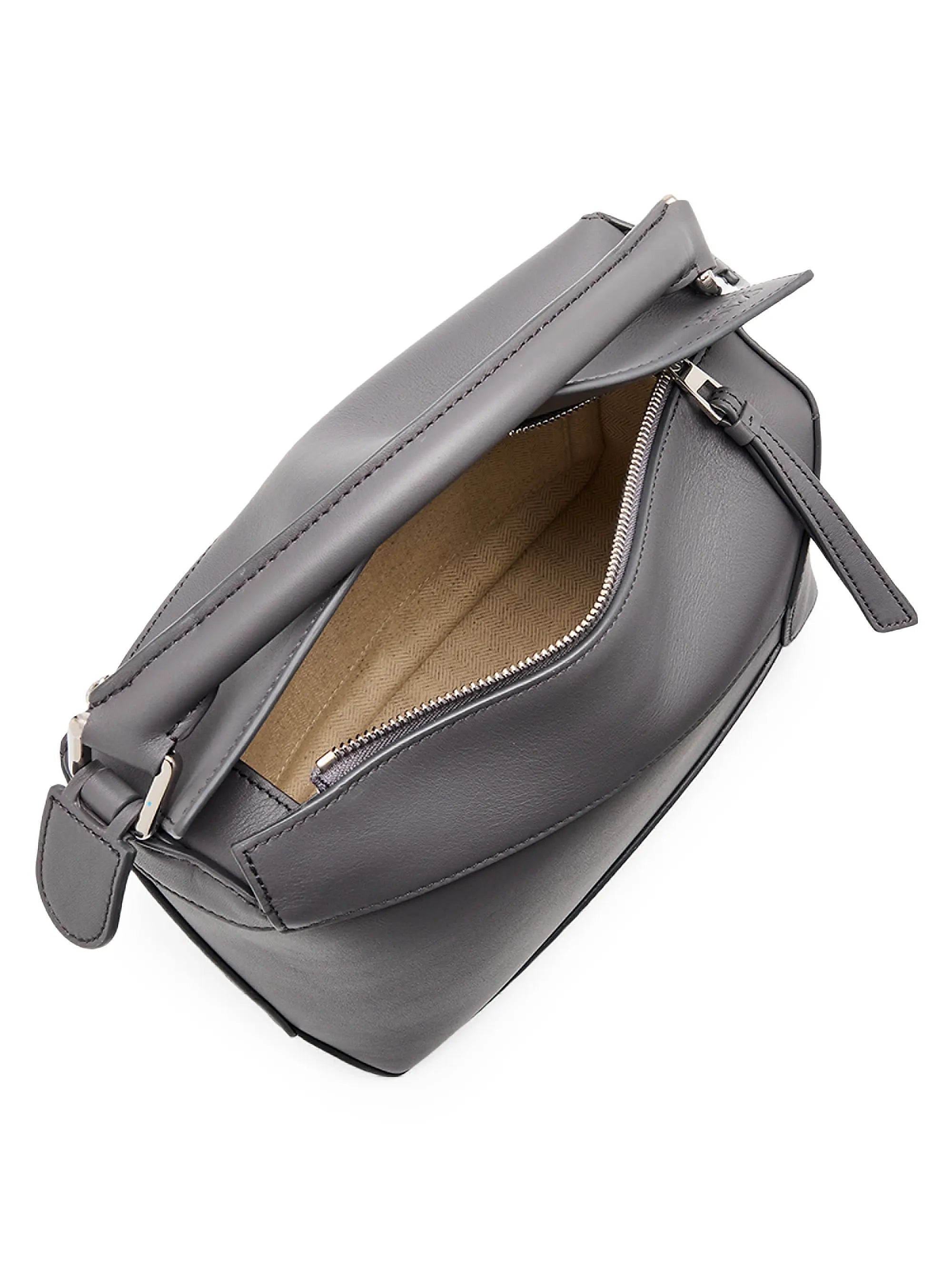 LOEWE Small Puzzle Edge Leather Shoulder Bag