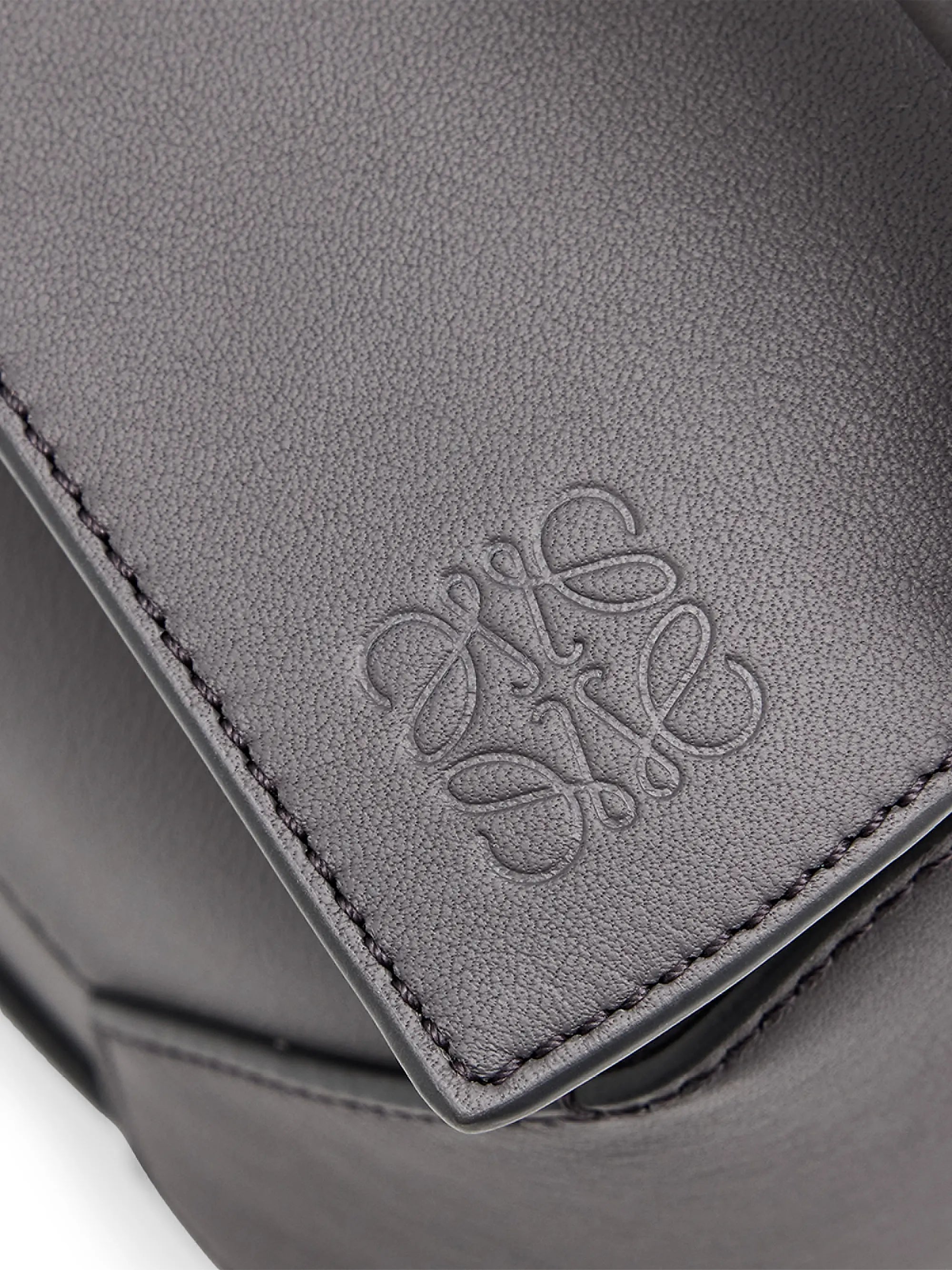 LOEWE Small Puzzle Edge Leather Shoulder Bag