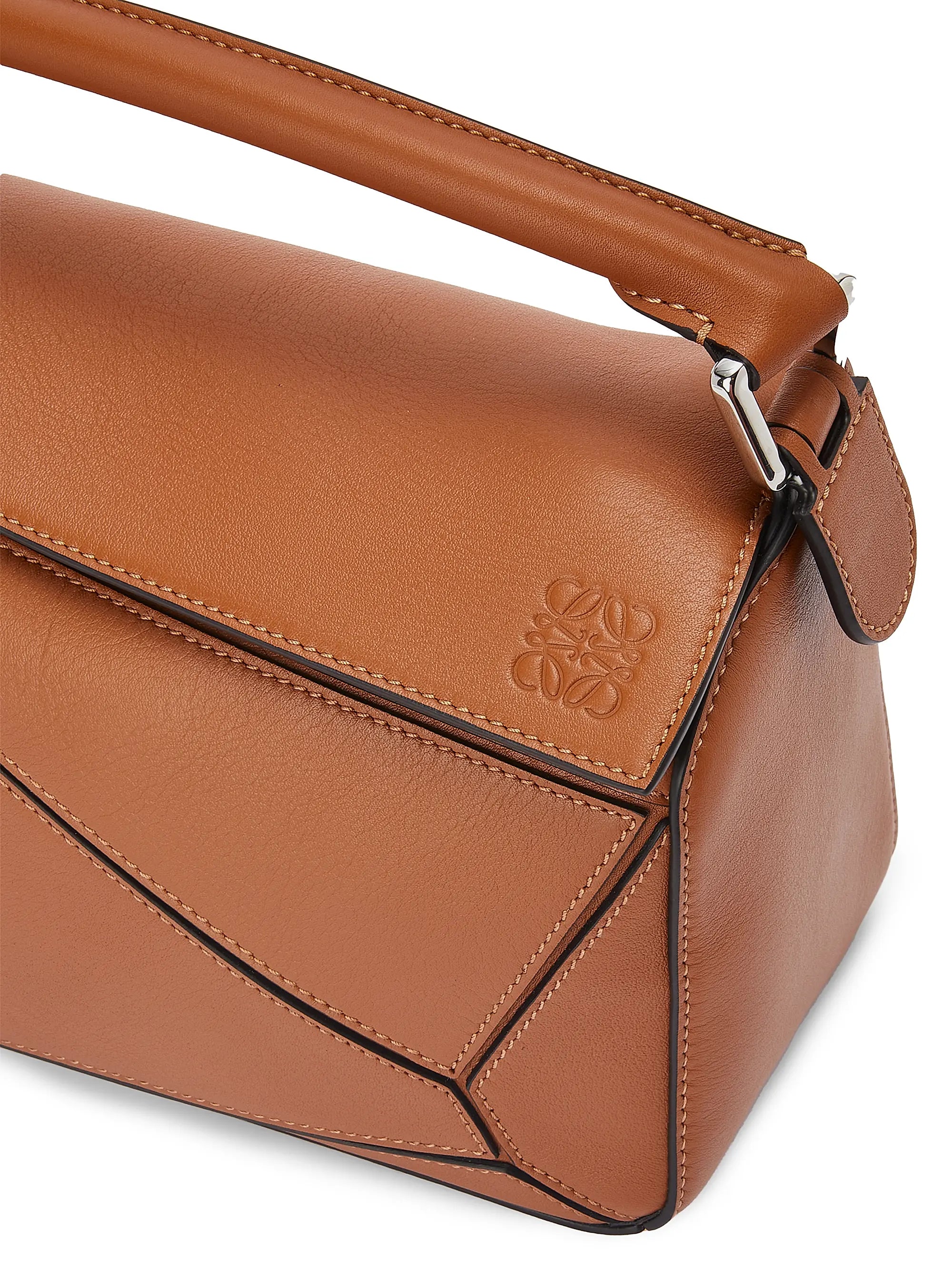 LOEWE Small Puzzle Edge Leather Shoulder Bag