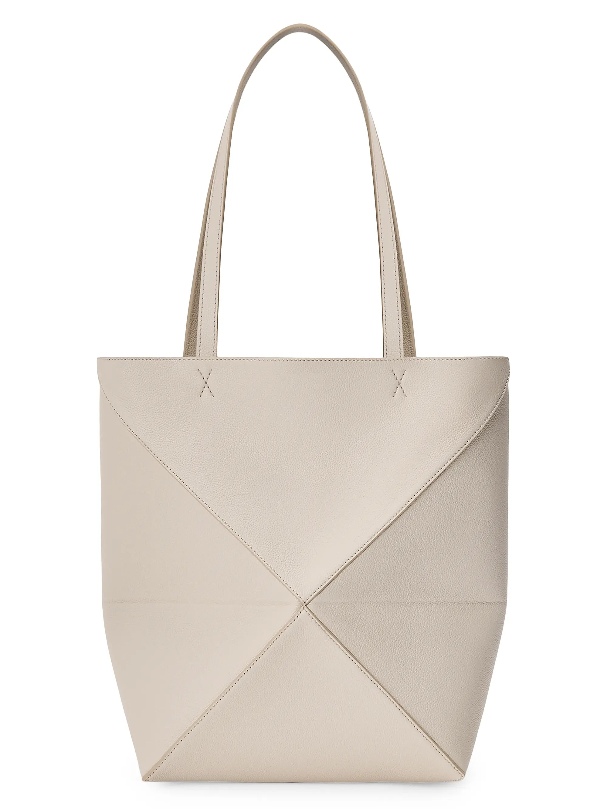 LOEWE Medium Puzzle Fold Grained Leather Tote Bag