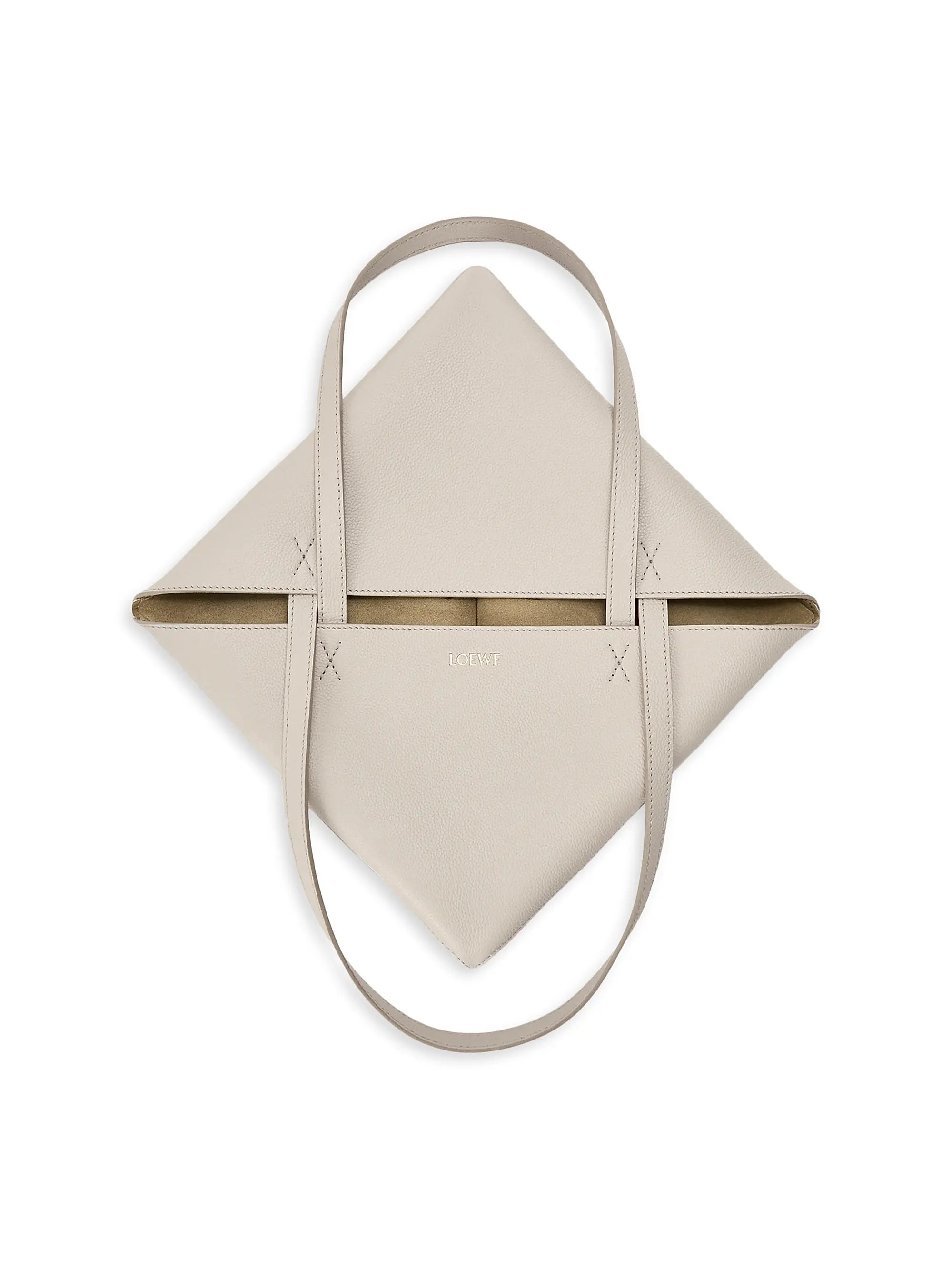LOEWE Medium Puzzle Fold Grained Leather Tote Bag