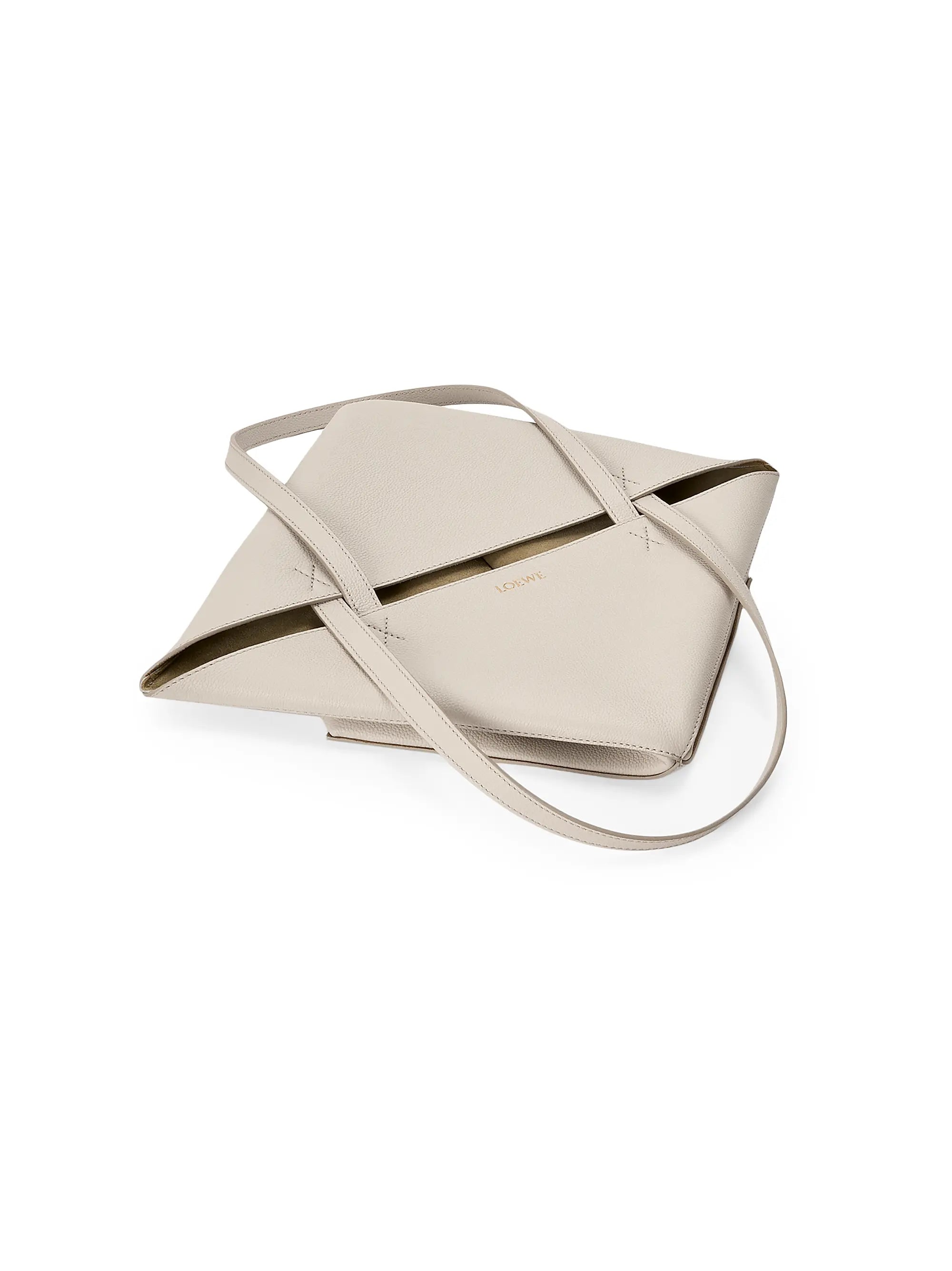 LOEWE Medium Puzzle Fold Grained Leather Tote Bag