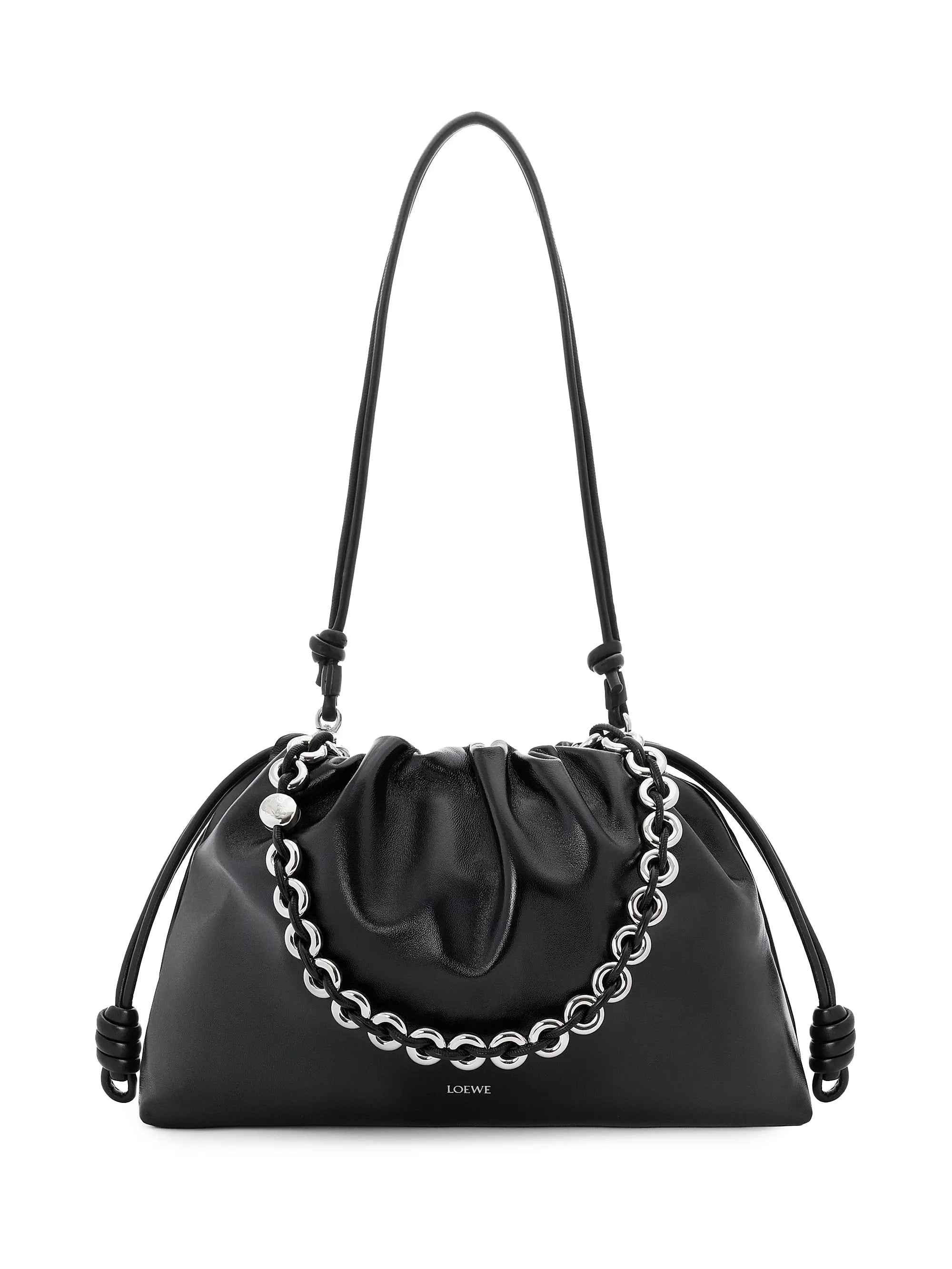 LOEWE Large Flamenco Leather Shoulder Bag