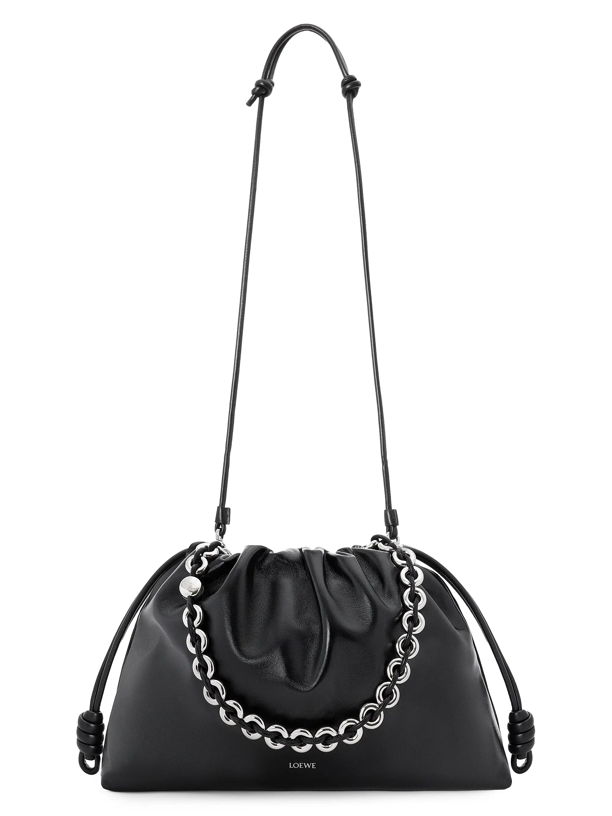 LOEWE Large Flamenco Leather Shoulder Bag