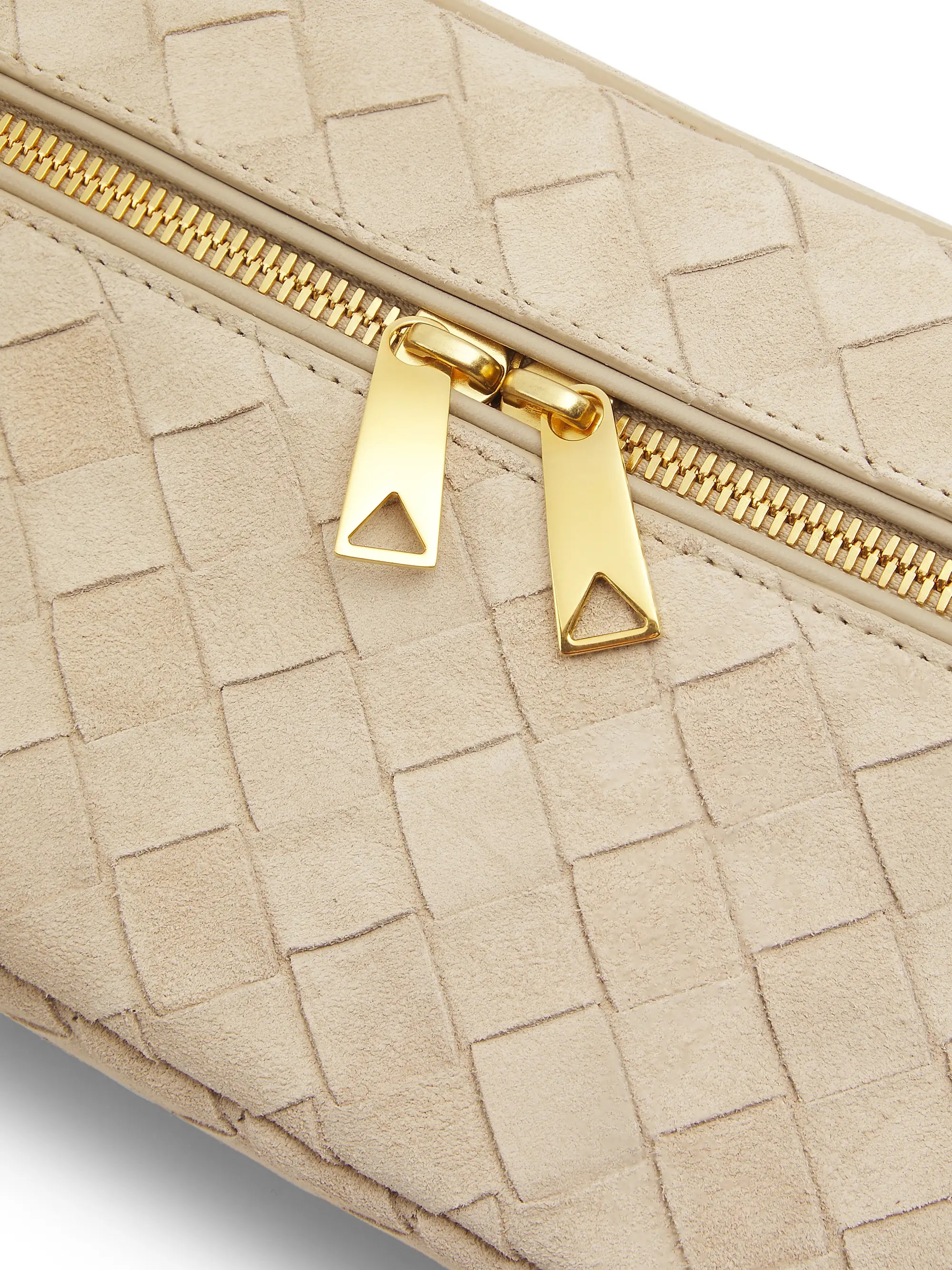 Bottega Veneta Bang Bang Intrecciato Suede Vanity Case