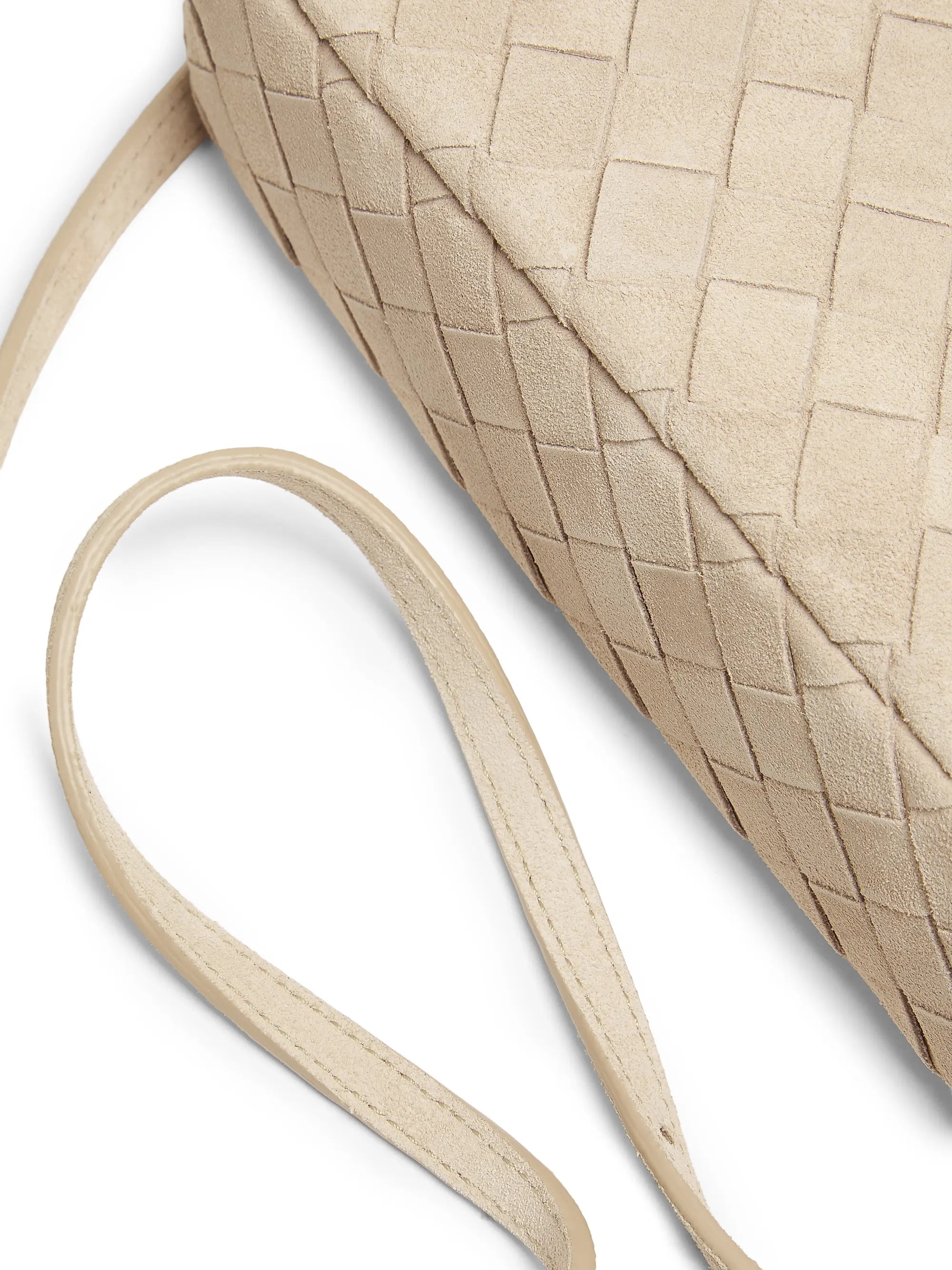 Bottega Veneta Bang Bang Intrecciato Suede Vanity Case