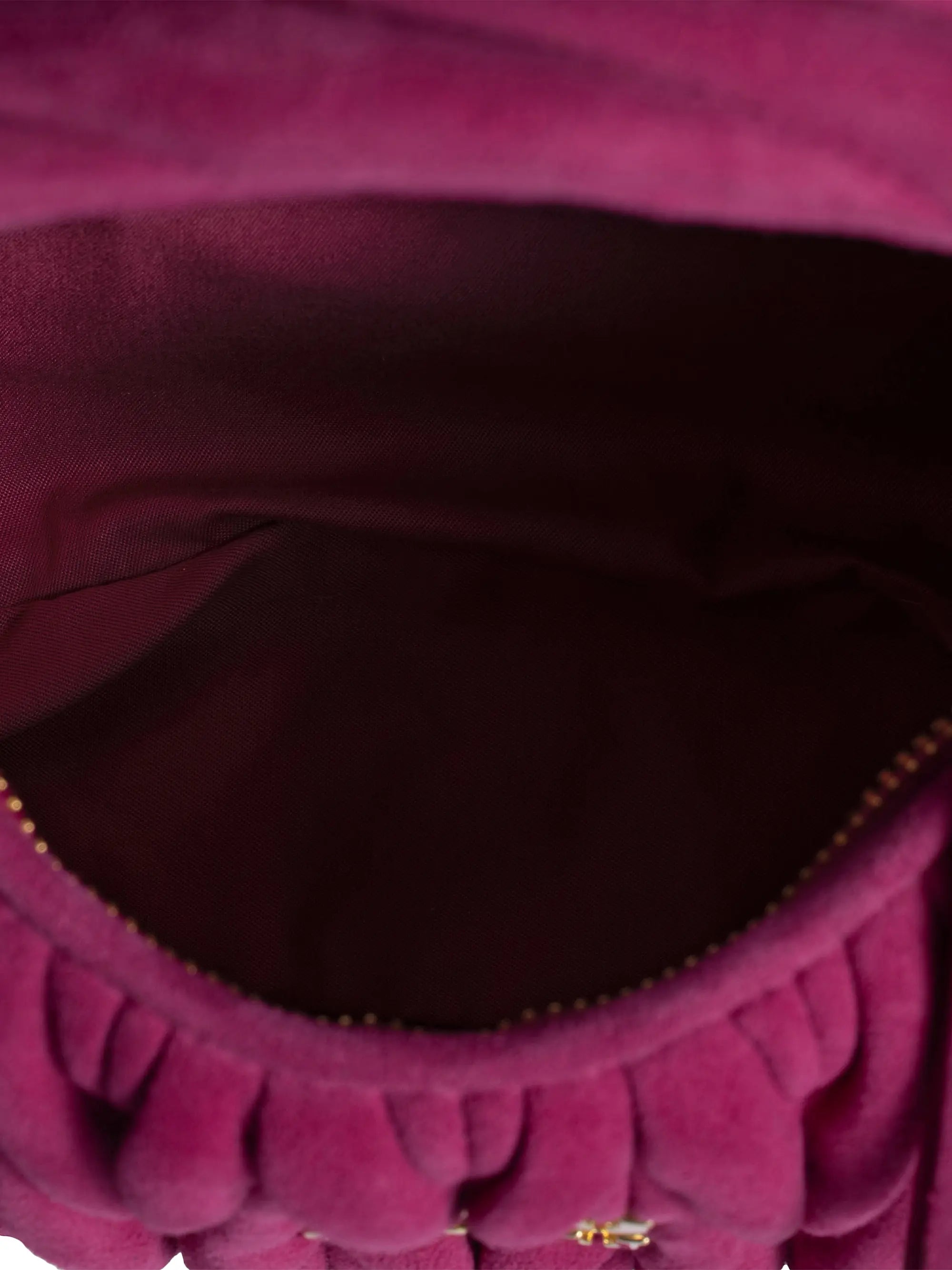 Miu Miu Wander Matelassé Suede Top Handle Bag