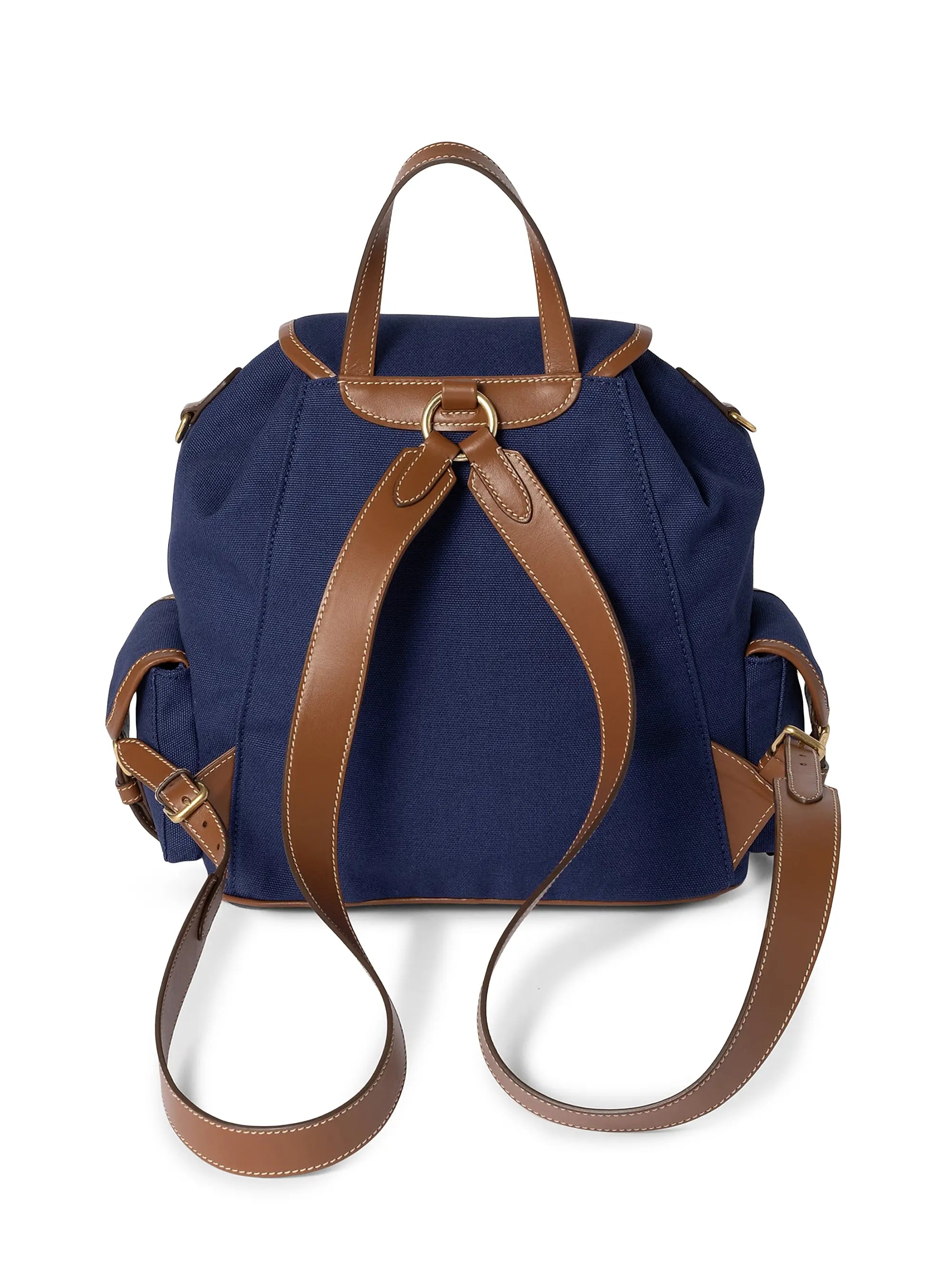 Miu Miu Canvas and Leather Backpack
