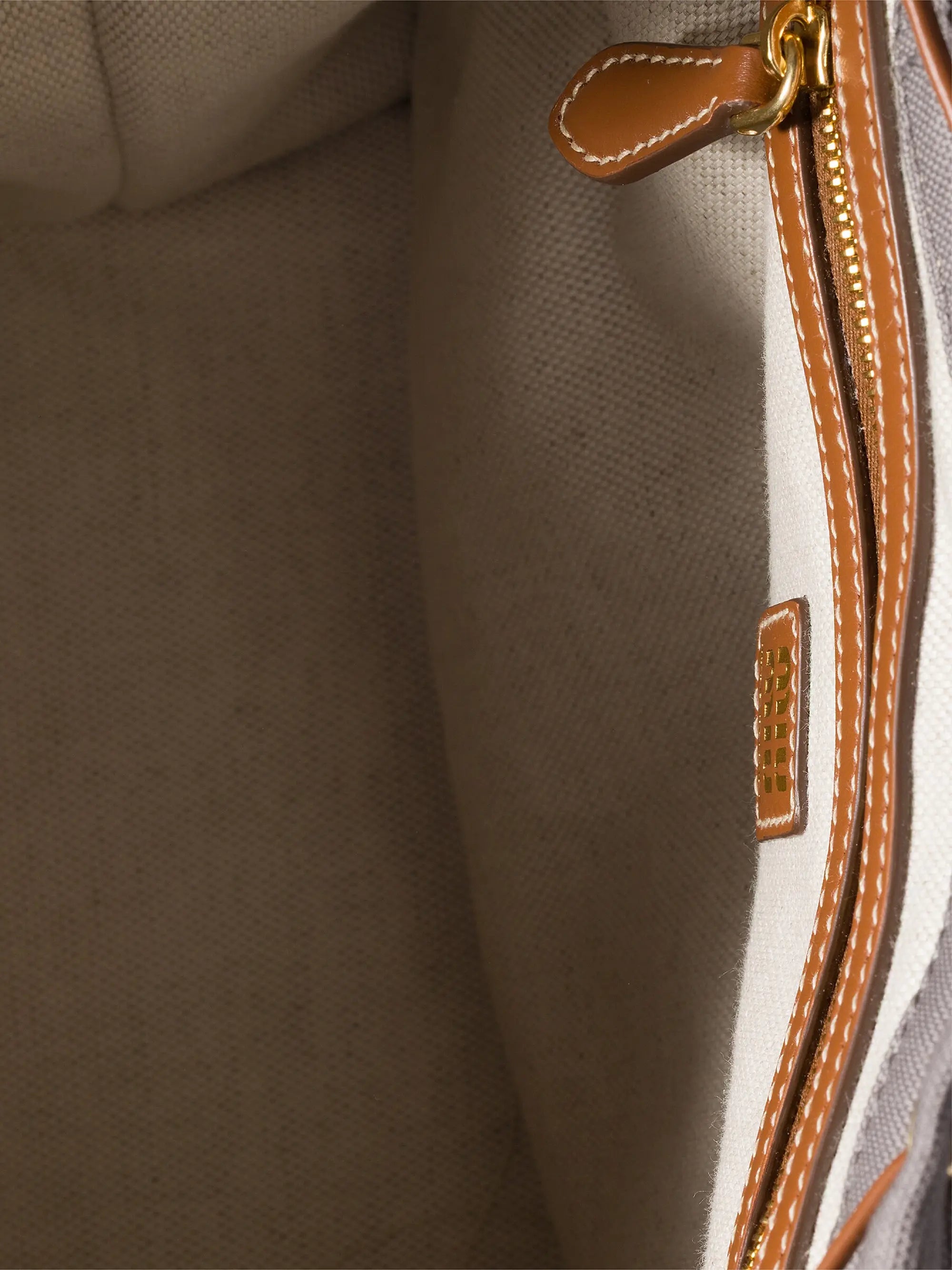 Miu Miu Canvas and Leather Backpack