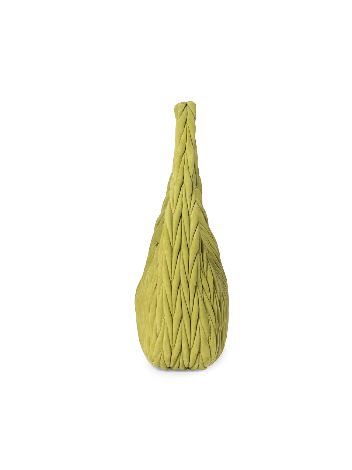 Miu Miu Wander Matelassé Suede Hobo Bag