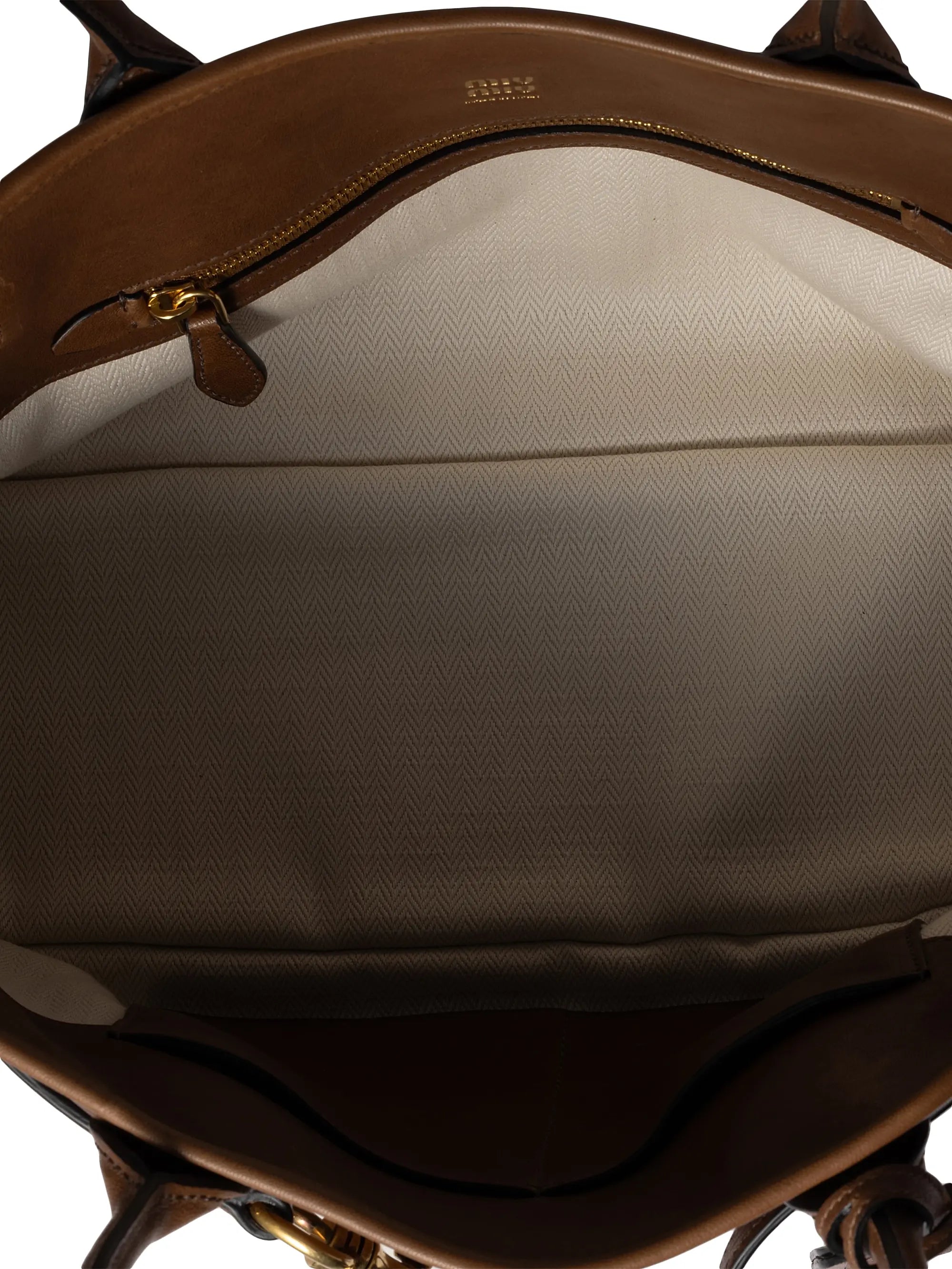 Miu Miu Aventure Nappa Leather Shoulder Bag