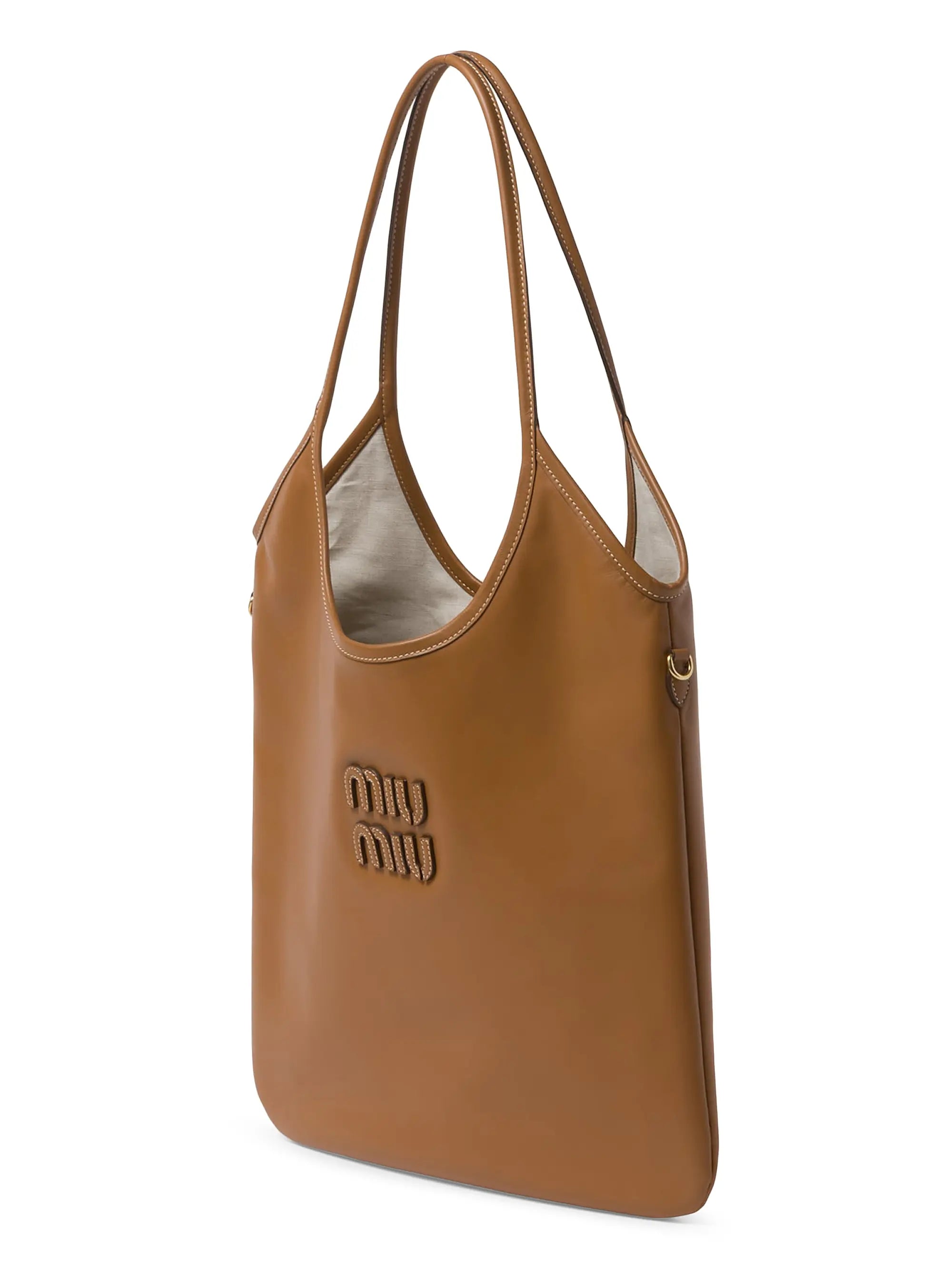 Miu Miu Ivy Leather Shoulder Bag