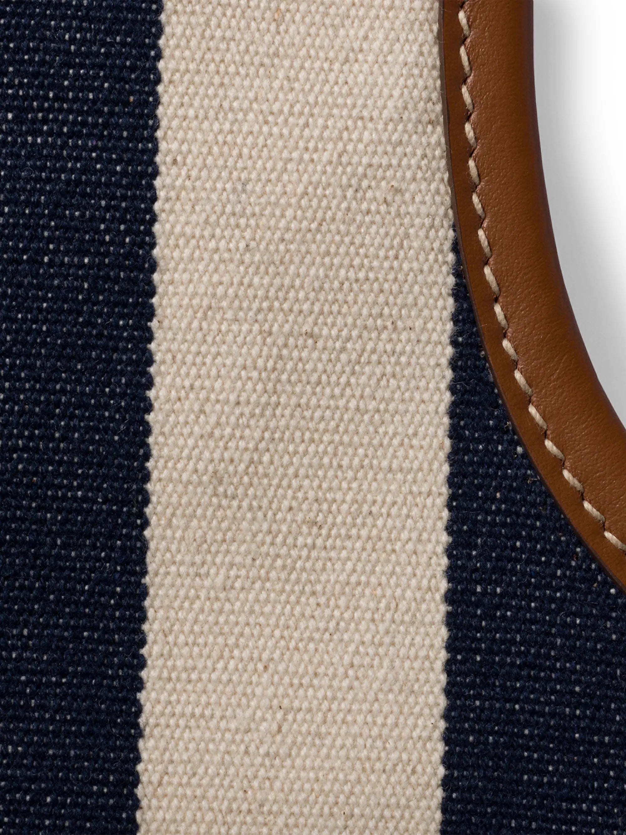 Miu Miu Ivy Canvas and Leather Tote Bag