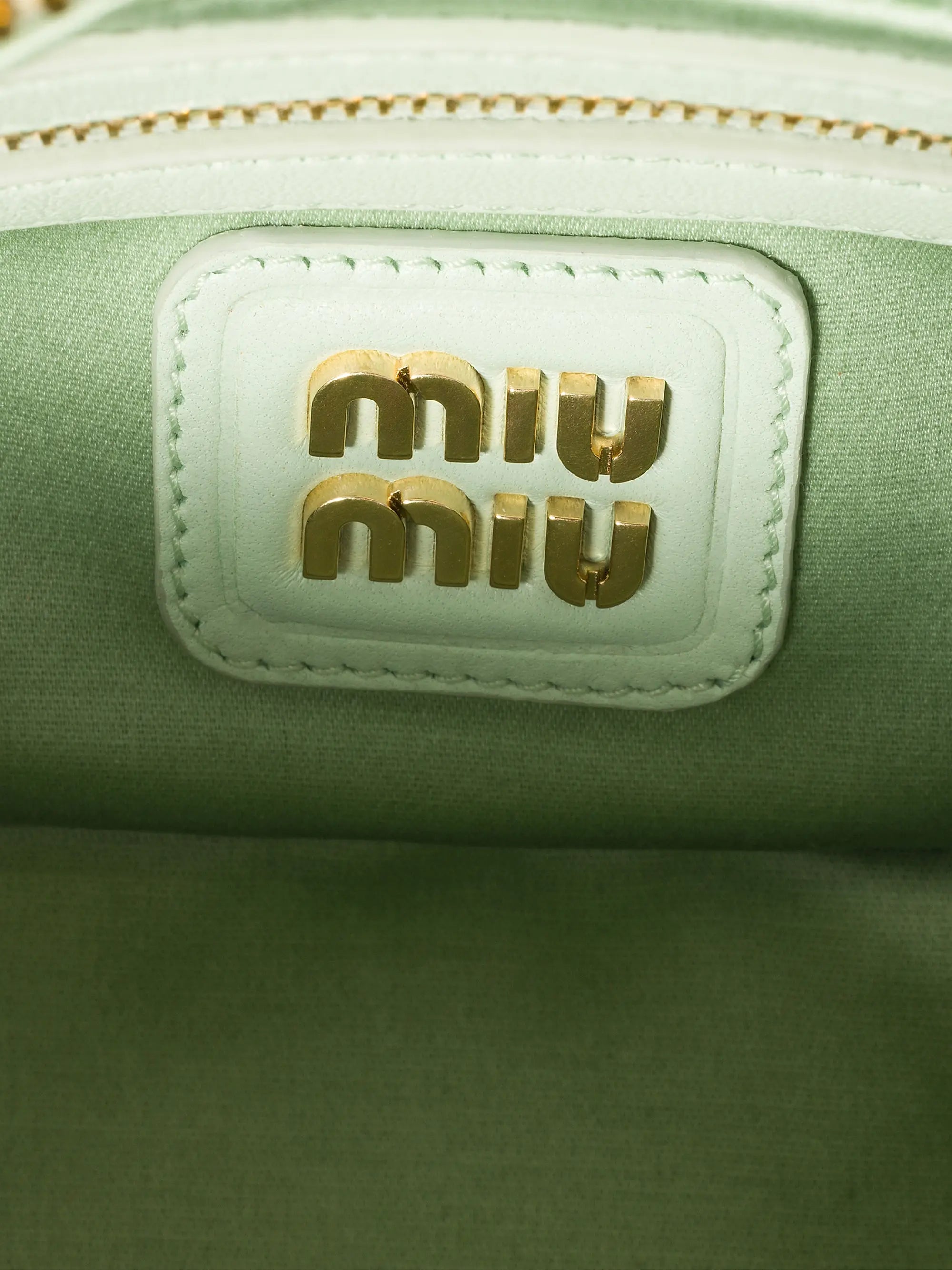 Miu Miu Arcadie Matelassé Nappa Leather Top Handle Bag