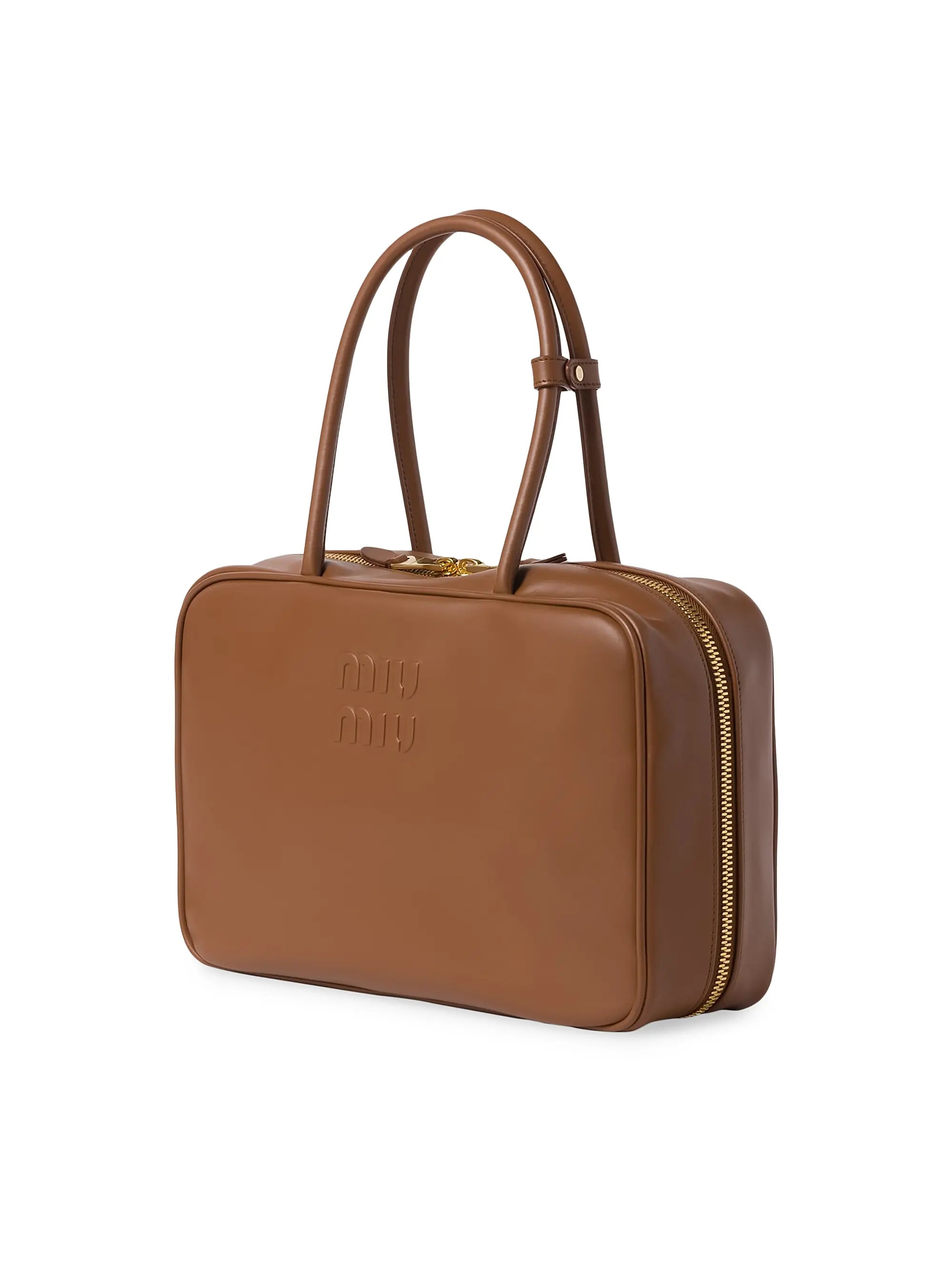 Miu Miu Leather Beau Shoulder Bag