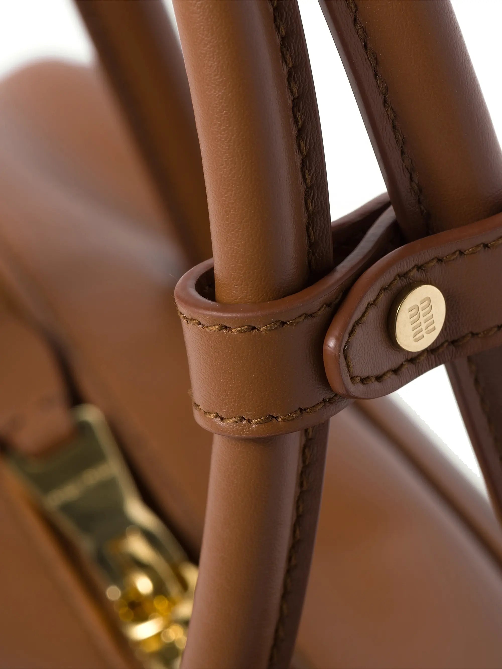 Miu Miu Leather Beau Shoulder Bag