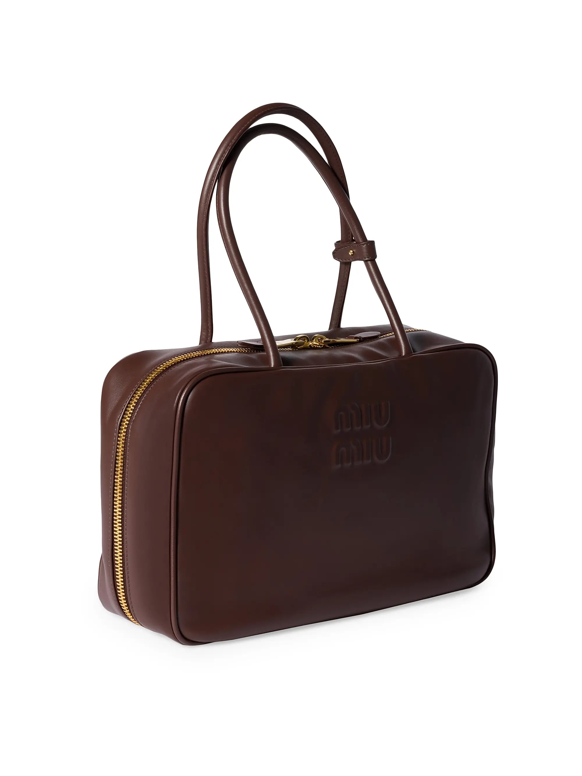 Miu Miu Leather Beau Shoulder Bag