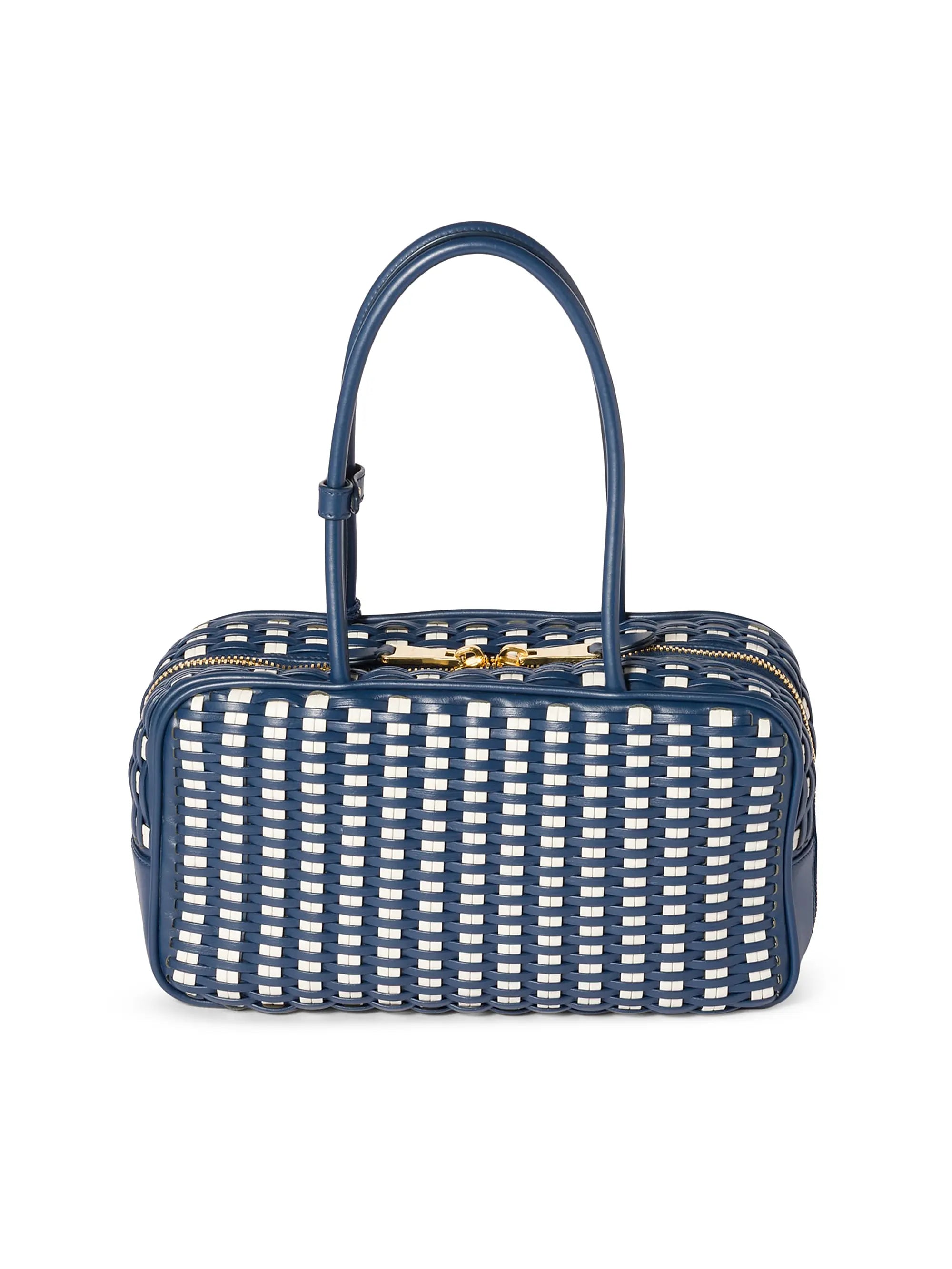 Miu Miu Beau Leather Top Handle Bag