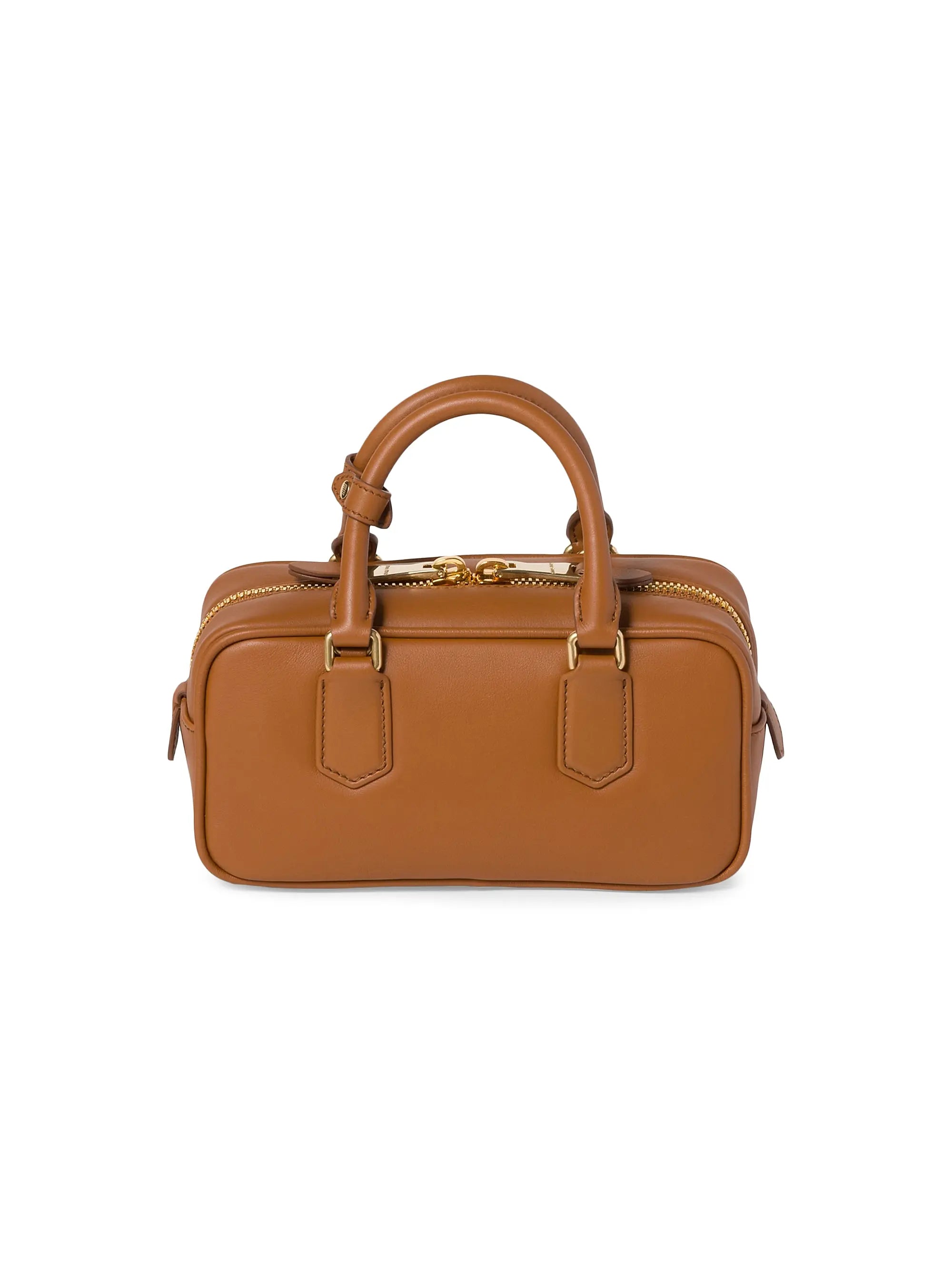 Miu Miu Arcadie Leather Top Handle Bag