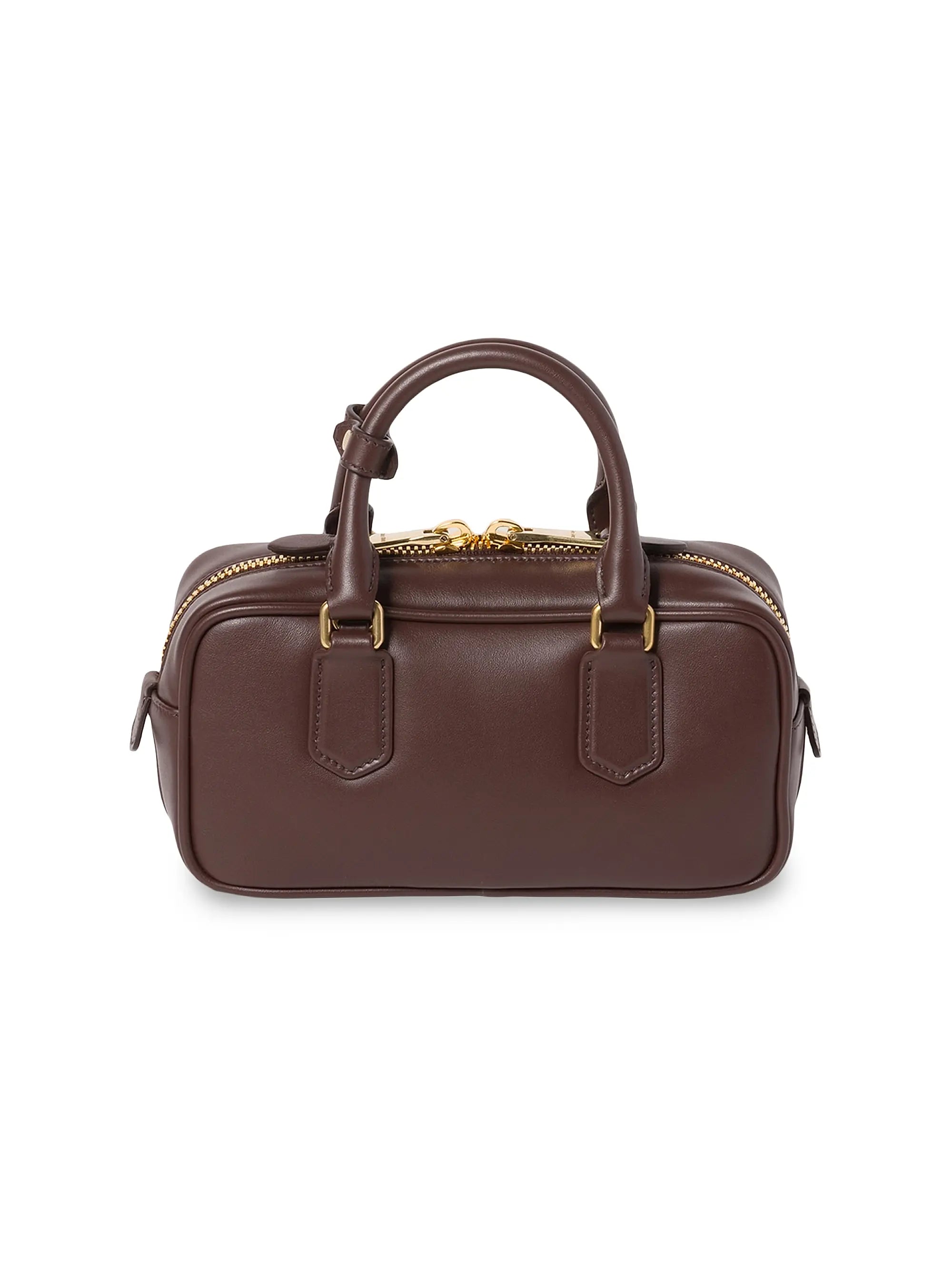 Miu Miu Arcadie Leather Top Handle Bag