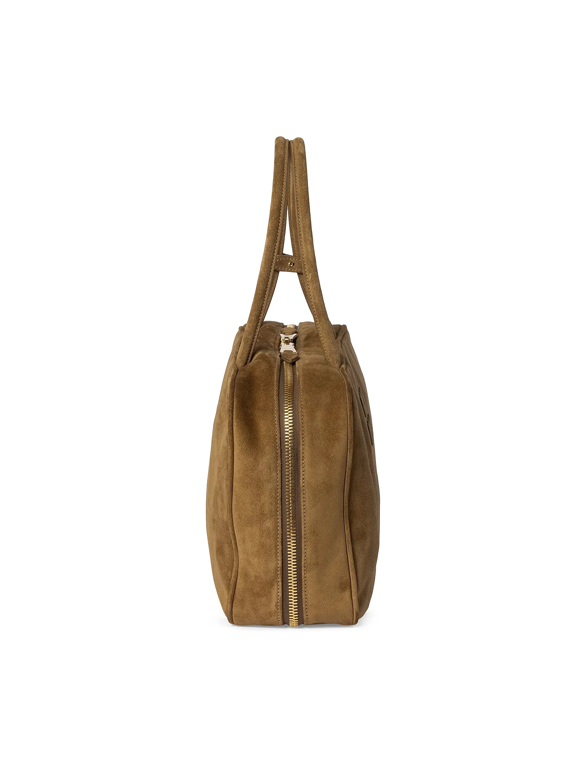 Miu Miu Suede Beau Top Handle Bag