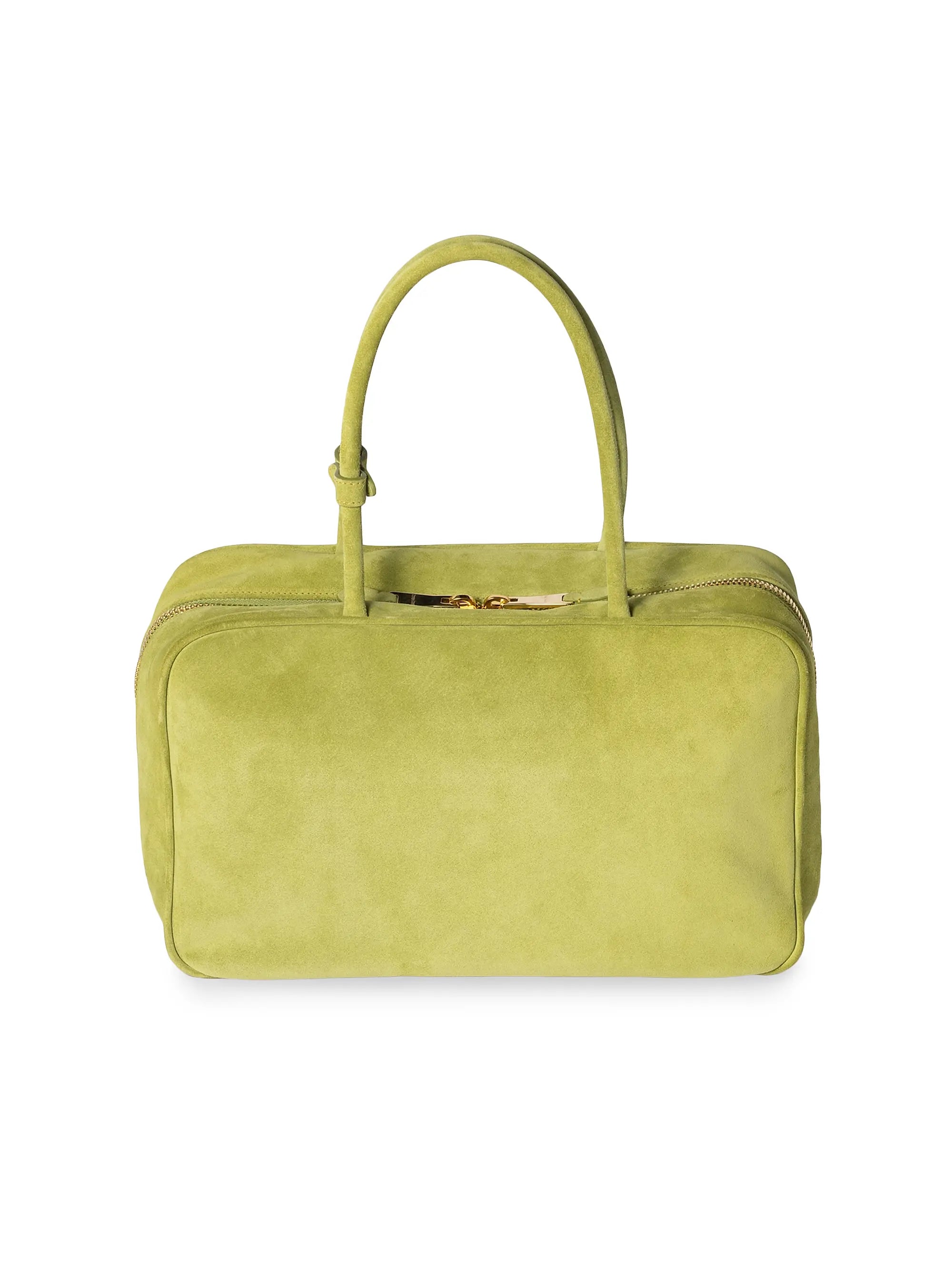 Miu Miu Suede Beau Top Handle Bag