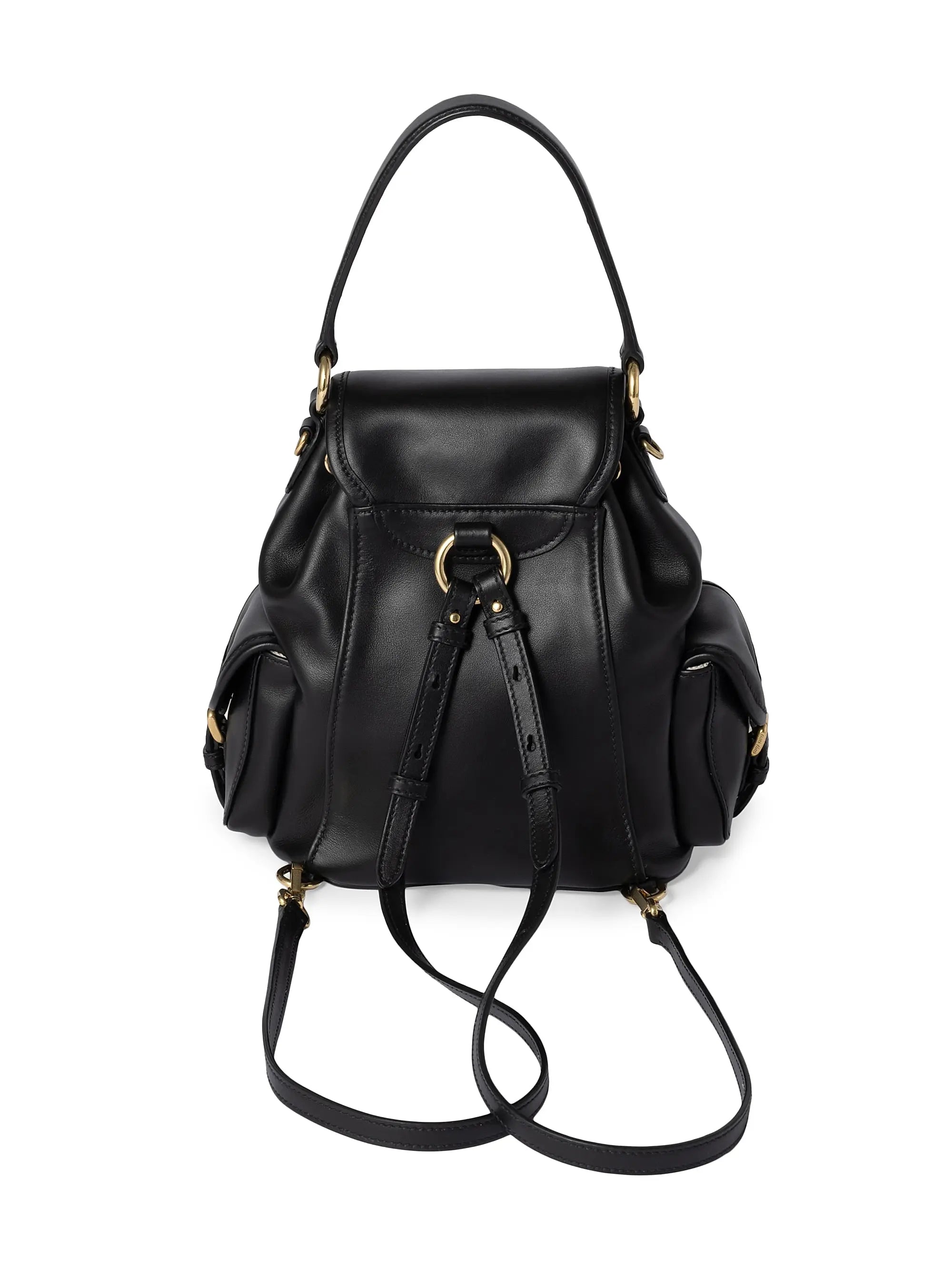 Miu Miu Leather Backpack