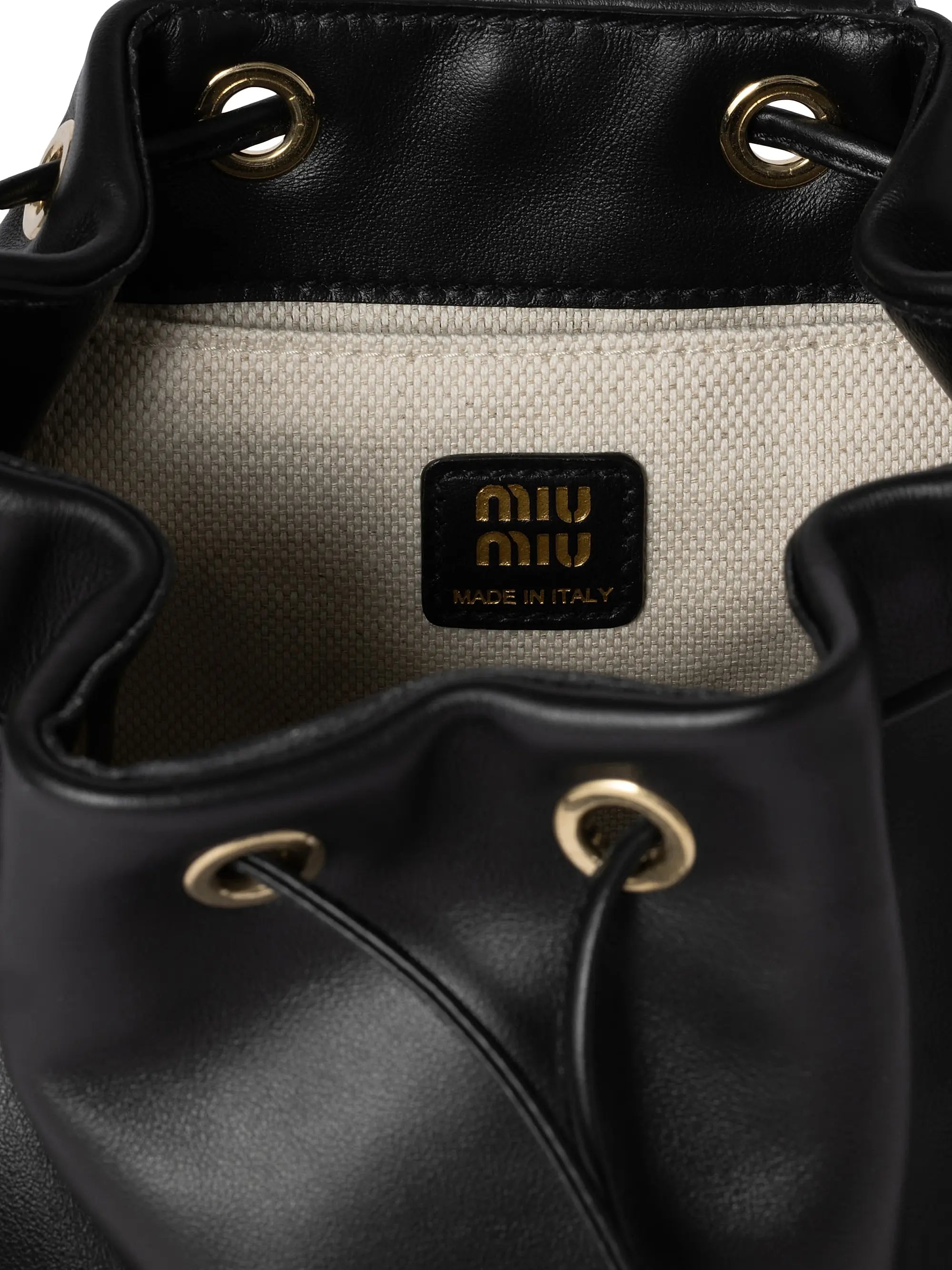 Miu Miu Leather Backpack