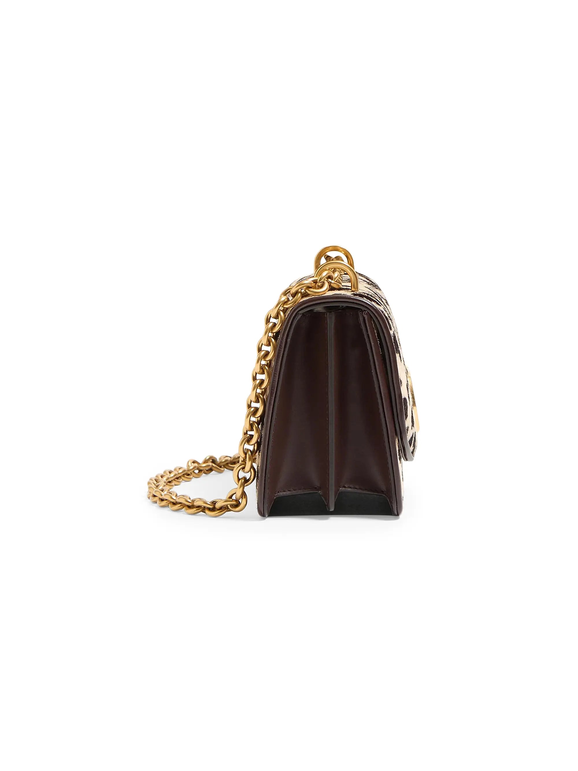 Valentino Garavani Vain Small Shoulder Bag in Pony Effect Calfskin