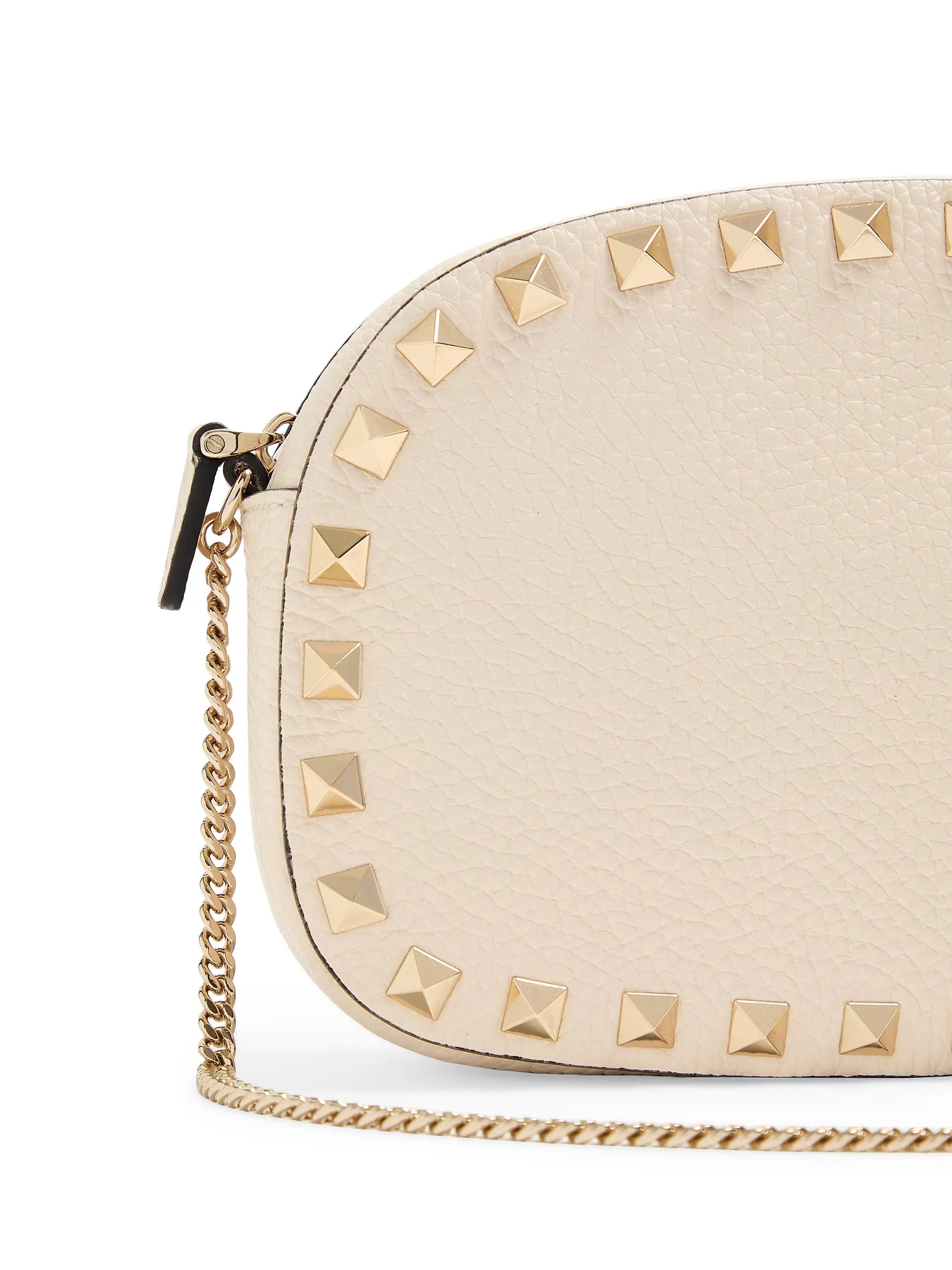 Valentino Garavani Mini Rockstud Crossbody Bag in Grainy Calfskin
