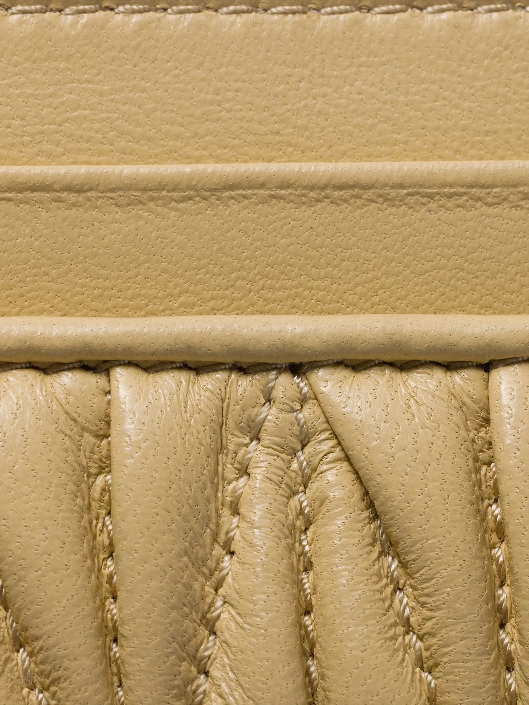 Miu Miu Matelassé Nappa Leather Card Holder