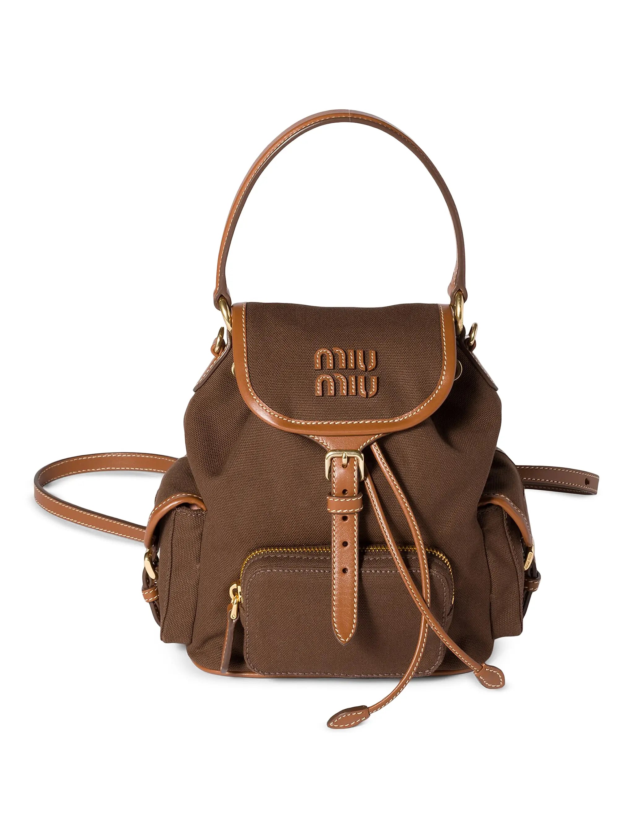 canvas leather backpack online india for Men and Women day use as casual hand luggage or as a smarter alternative to a fabric 25L Traveler Canvas Backpack Tan