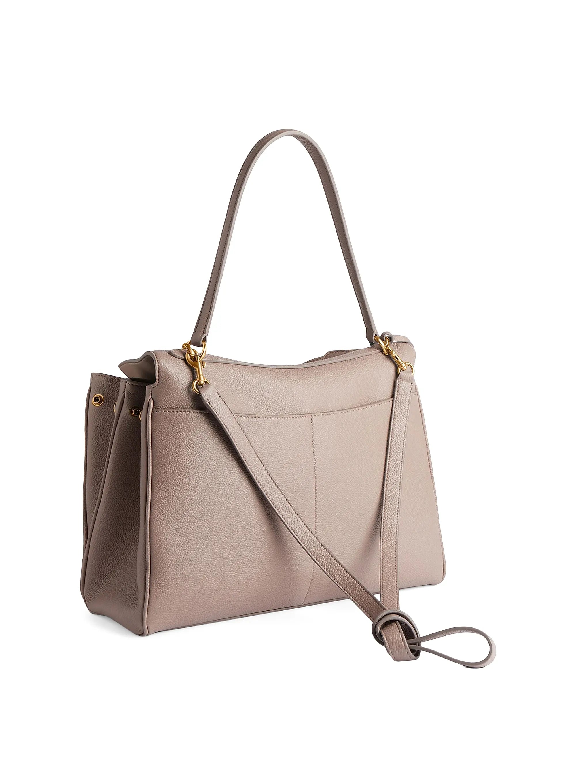 Balenciaga Rodeo Medium Top Handle Bag Grained Calfskin