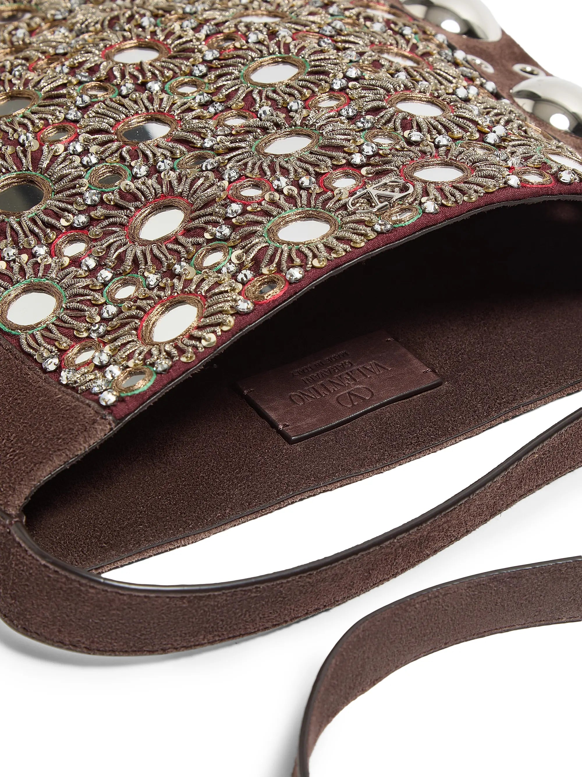 Valentino Garavani Nellcote Embroidered Crossbody Bag