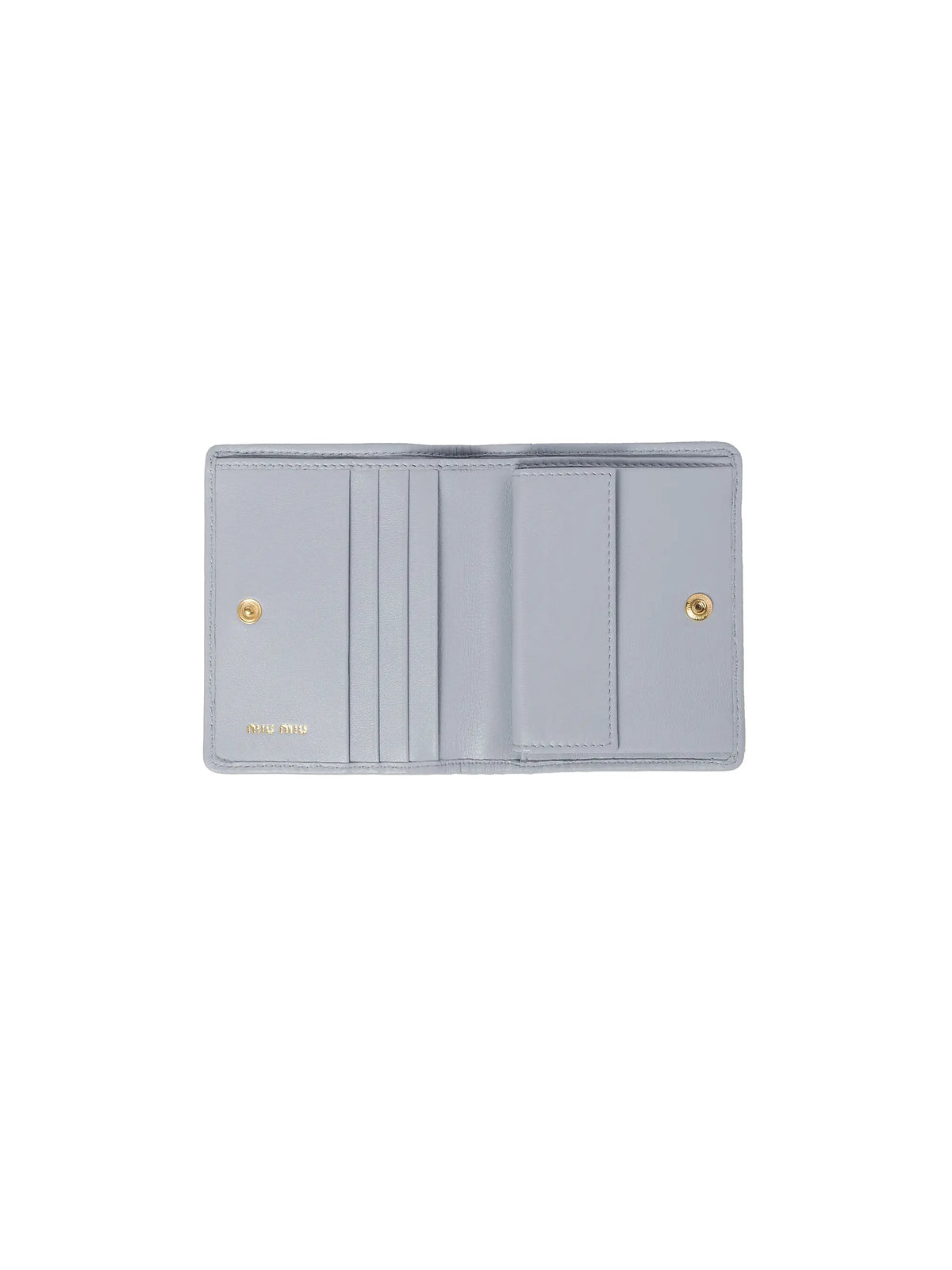 Miu Miu Small Matelassé Nappa Leather Wallet