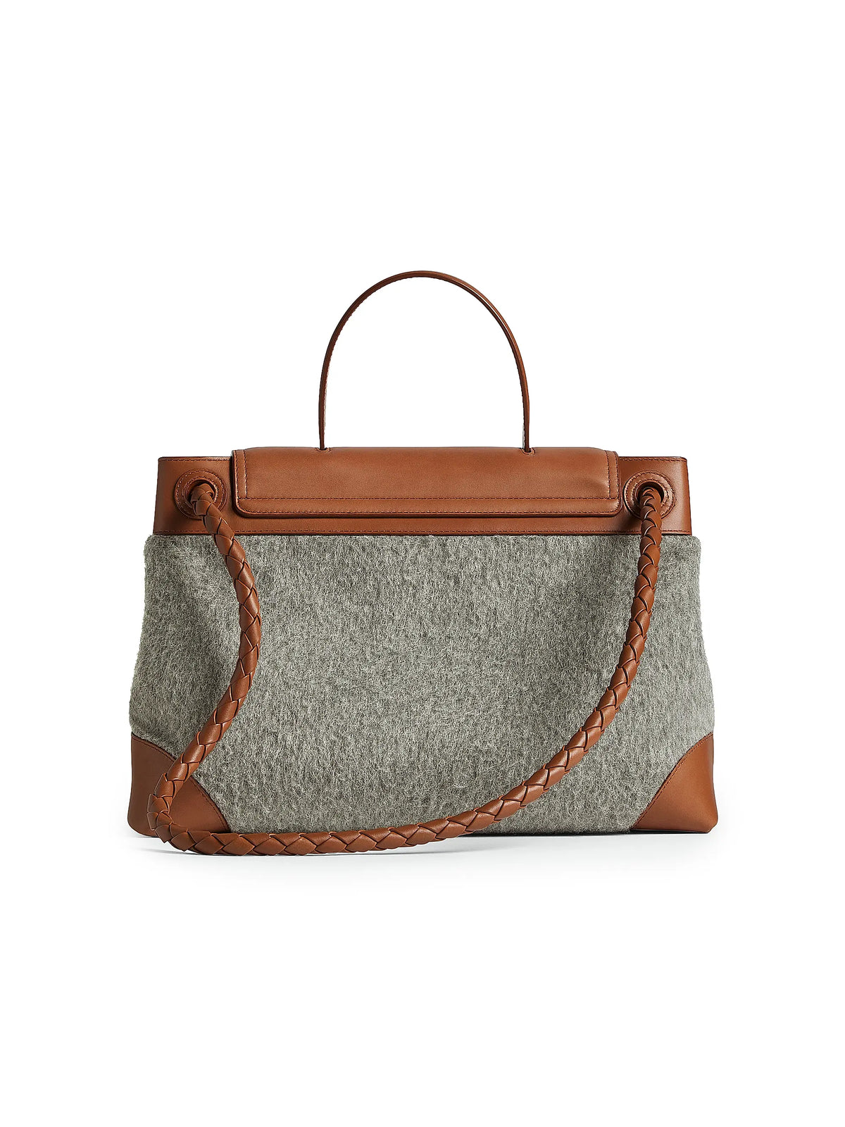 Bottega Veneta Medium Two-Tone Top Handle Bag