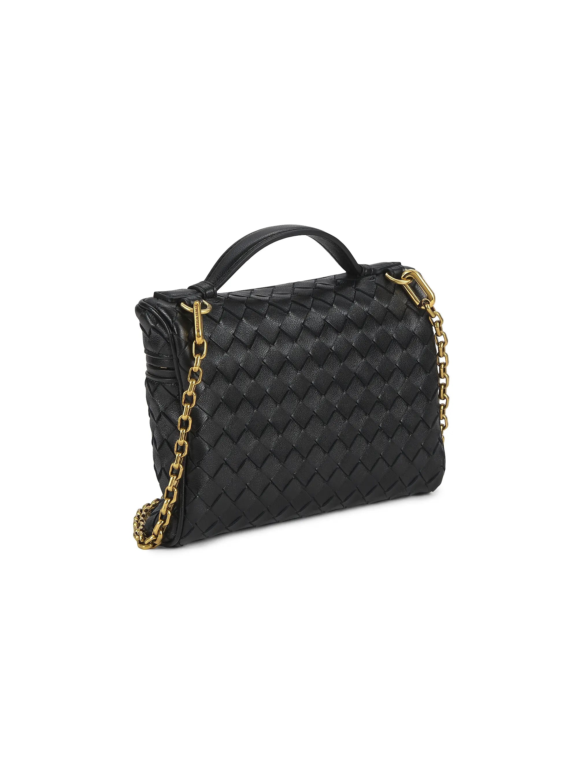 Bottega Veneta Small Intrecciato Leather Vanity Case