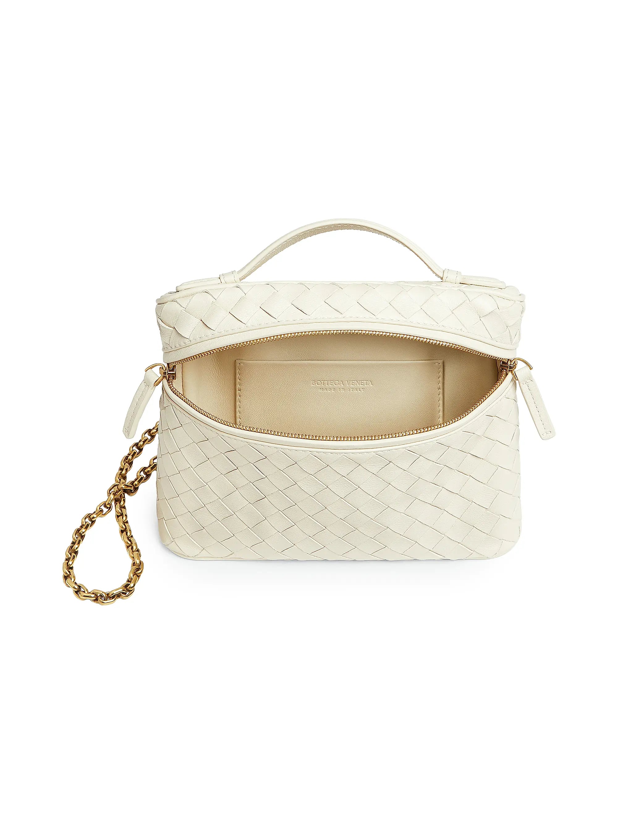 Bottega Veneta Small Intrecciato Leather Vanity Case