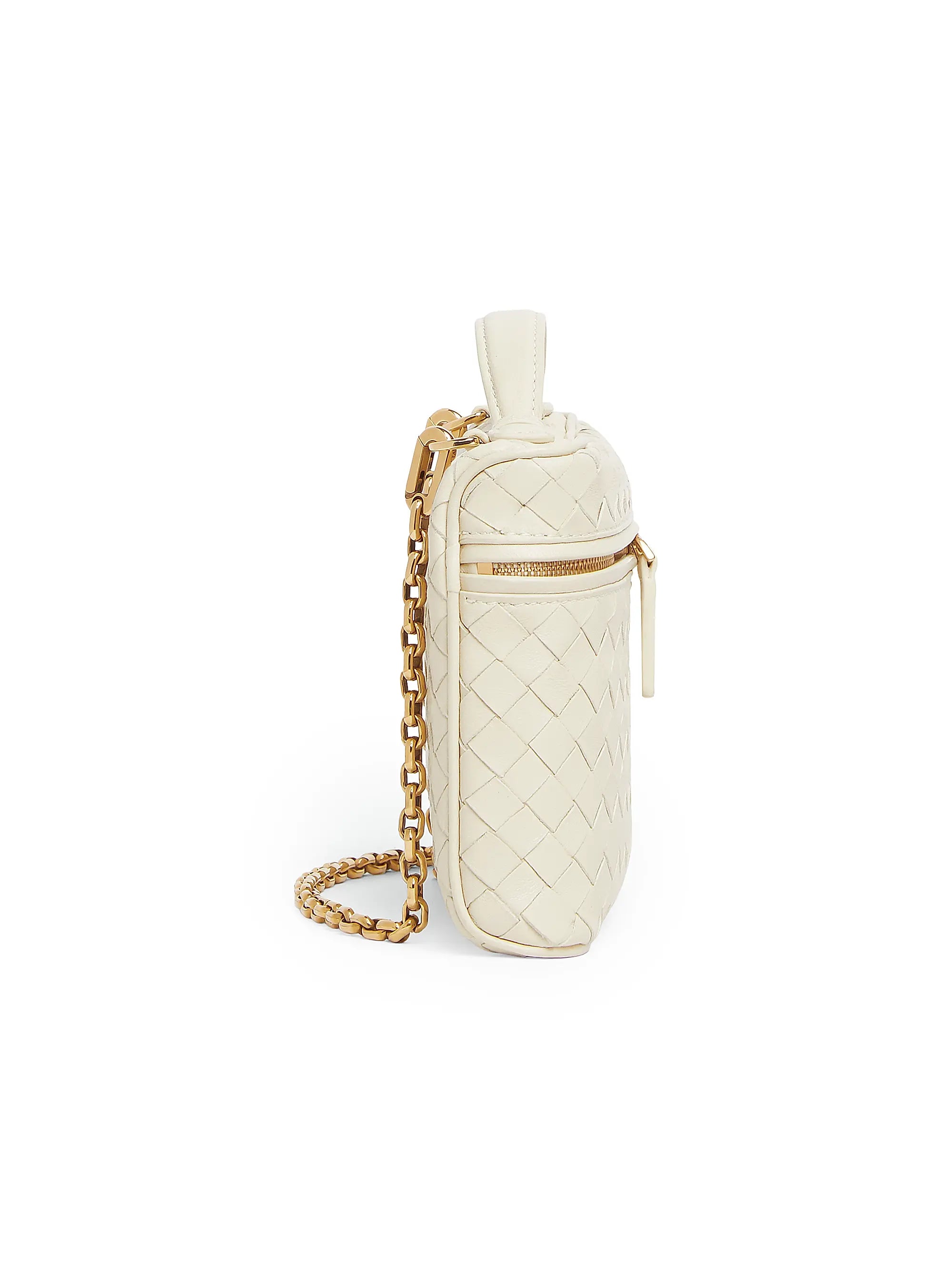Bottega Veneta Small Intrecciato Leather Vanity Case